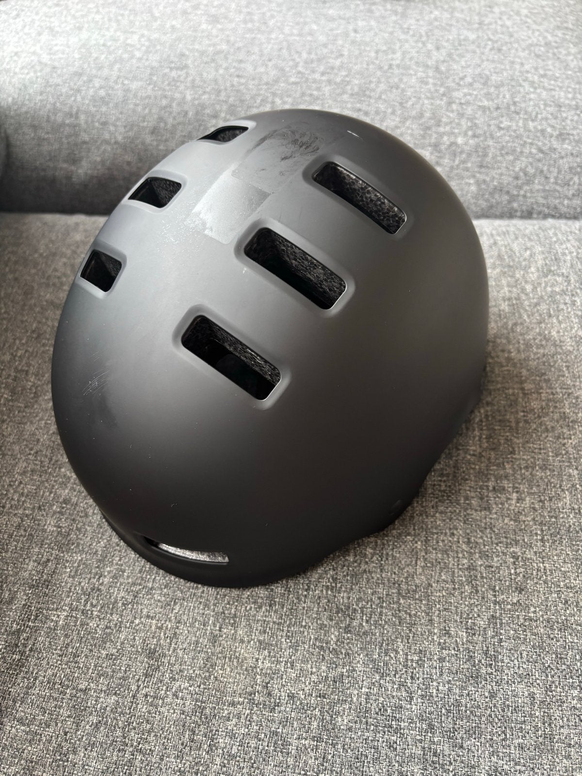 Zwarte fietshelm / skatehelm - Maat L (58-61 cm), Ophalen of Verzenden, Gebruikt, L, Heer of Dame