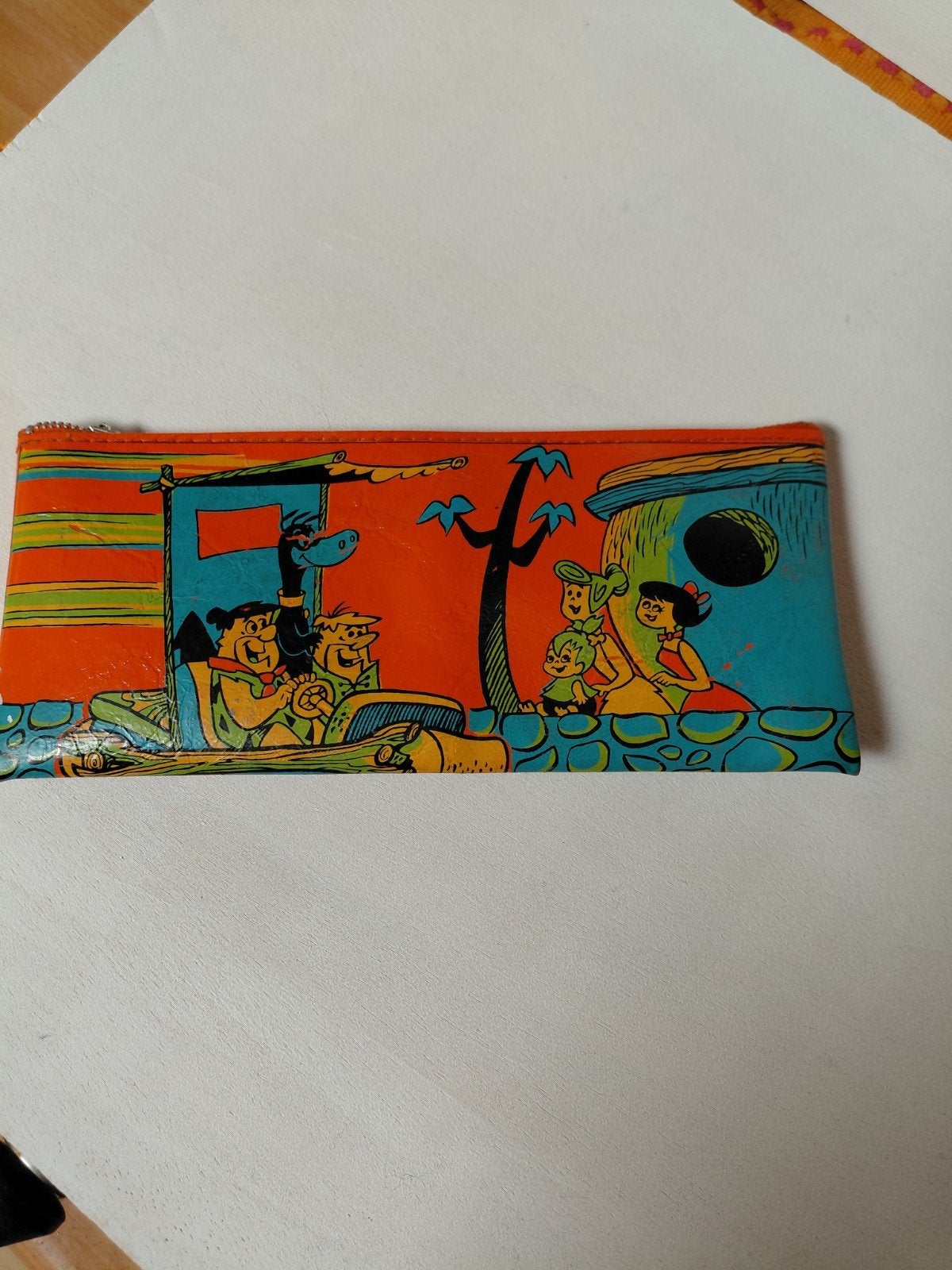 Vintage Flintstones Etui - Ongebruikt 1977 Hanna Barbera, Verzamelen, Ophalen of Verzenden, Nieuw