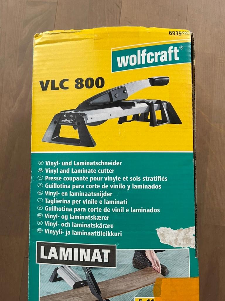 Laminaatsnijder VLC 800 Wolcraft, Ophalen, Zo goed als nieuw