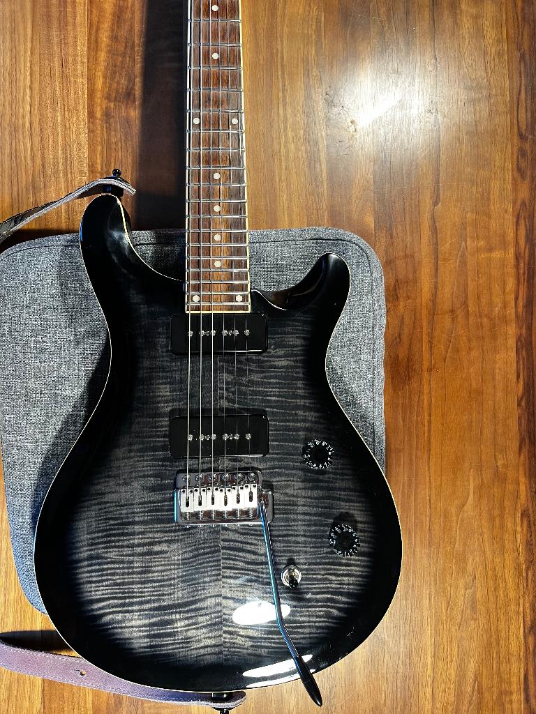 prachtige gitaar HB cts24-t, tonerider p90, Muziek en Instrumenten, Ophalen, Zo goed als nieuw, Solid body, Overige merken