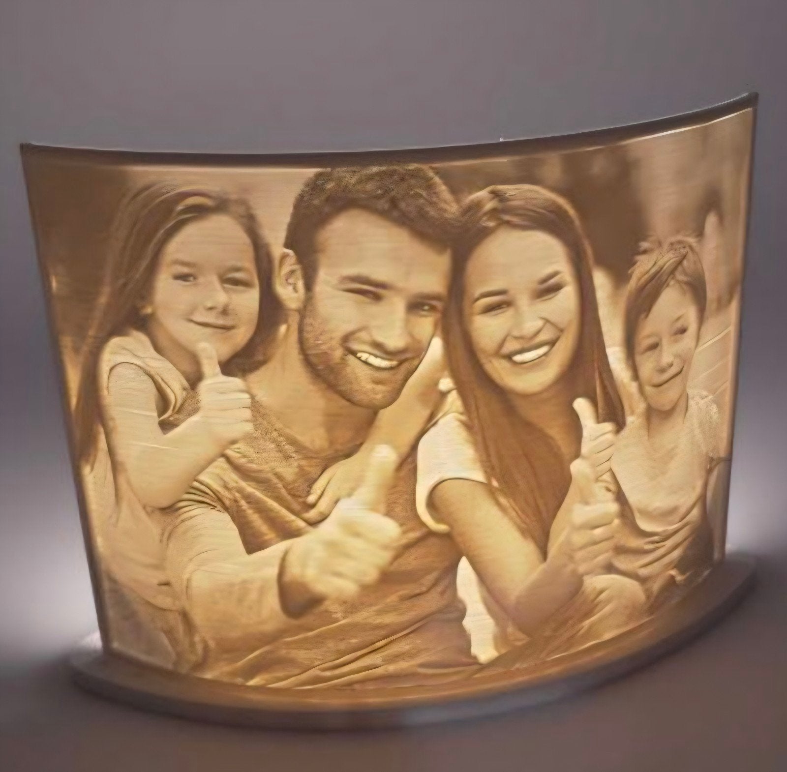3D geprinte foto (lithophane) - Magisch cadeau!, Ophalen, Nieuw, Kunststof, Modern