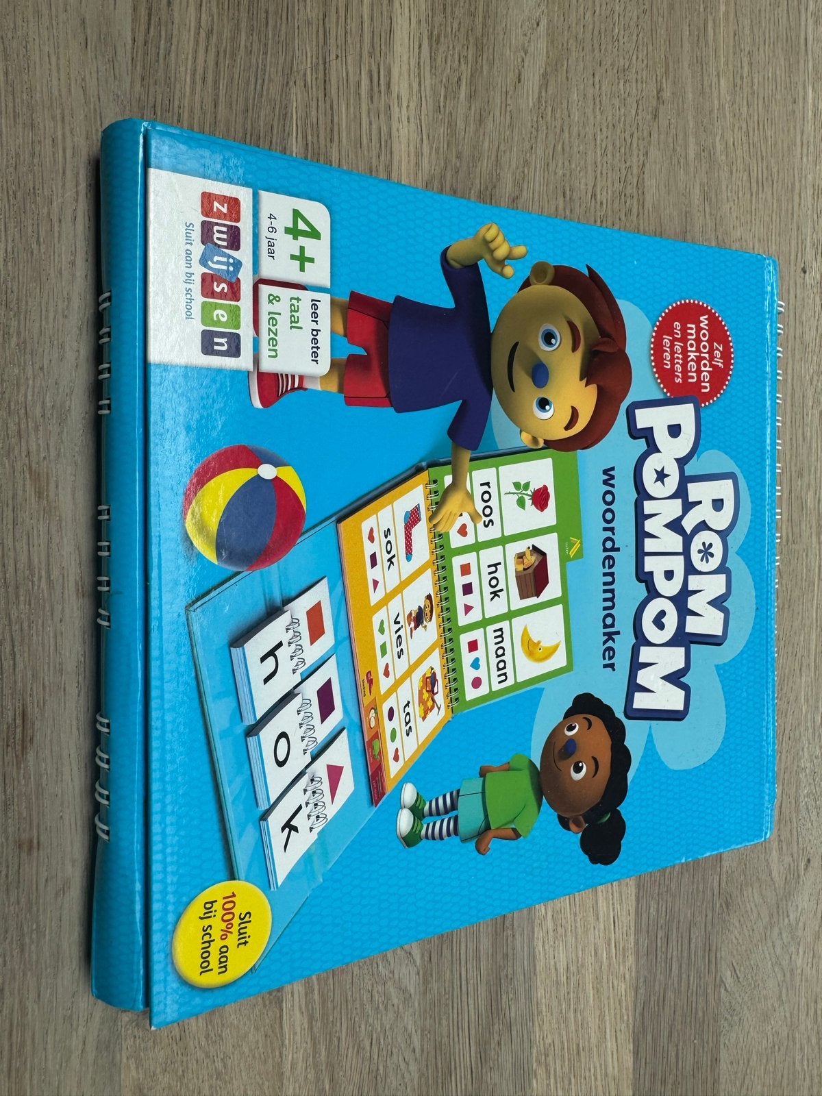 Rom Pompom woordenmaker van Zwijsen - Spellen en Schrijven, Ophalen of Verzenden, Gebruikt, Taal en Lezen