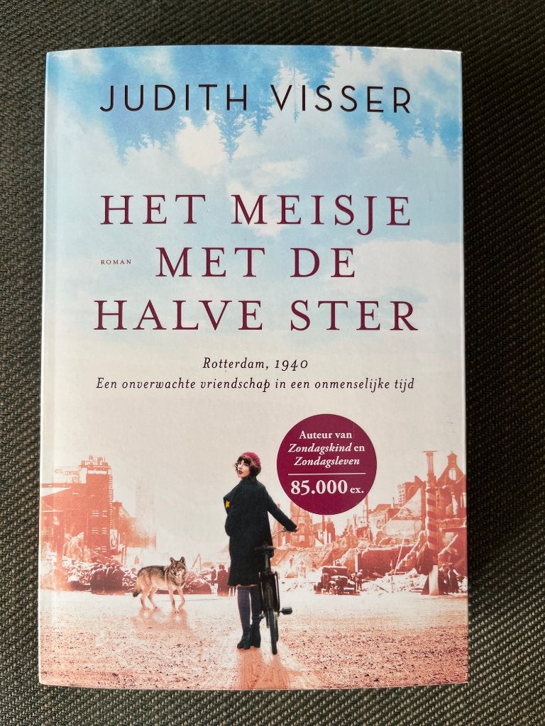 Judith Visser - Het meisje met de halve ster. (2023), Ophalen of Verzenden, Zo goed als nieuw, Judith Visser