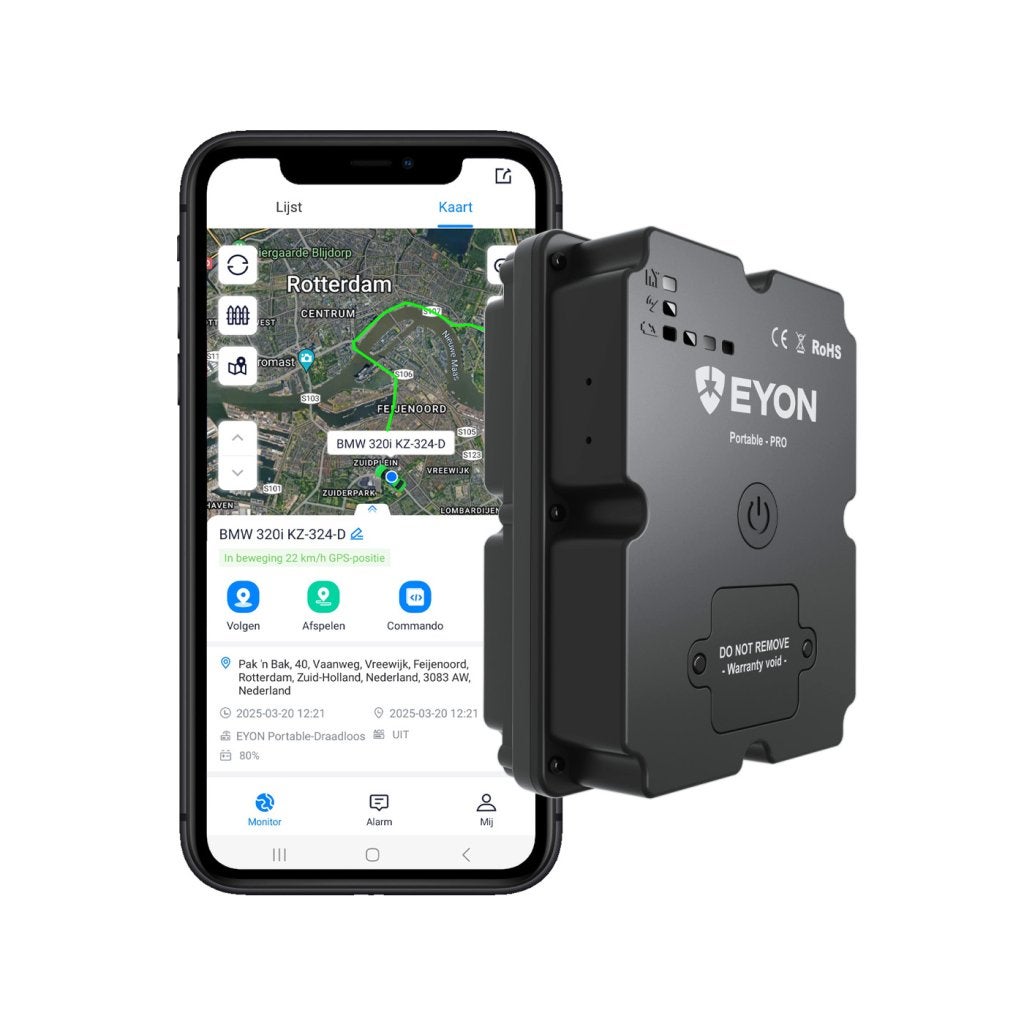 Eyon Portable PRO – professionele magneet GPS Tracker met, Buurserstraat 15 A, 7481 EG,Haaksbergen, Ophalen of Verzenden, Info@123CamperOnderdelen.nl