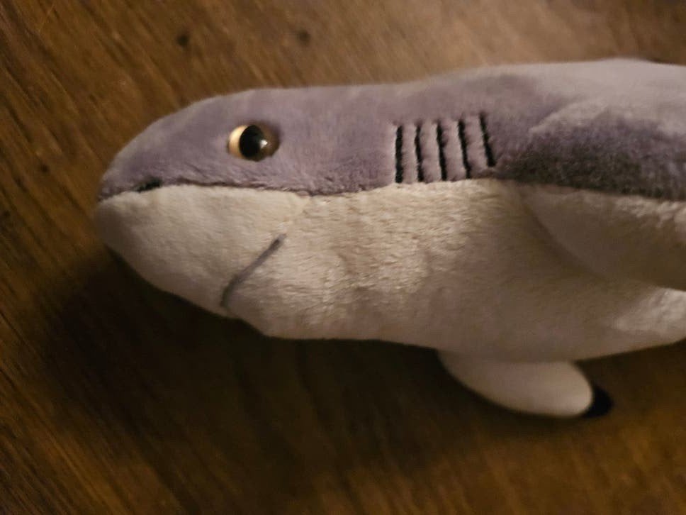 Knuffel haai van Burgers' Zoo, Overige merken, Overige karakters, Overige typen, Grijs