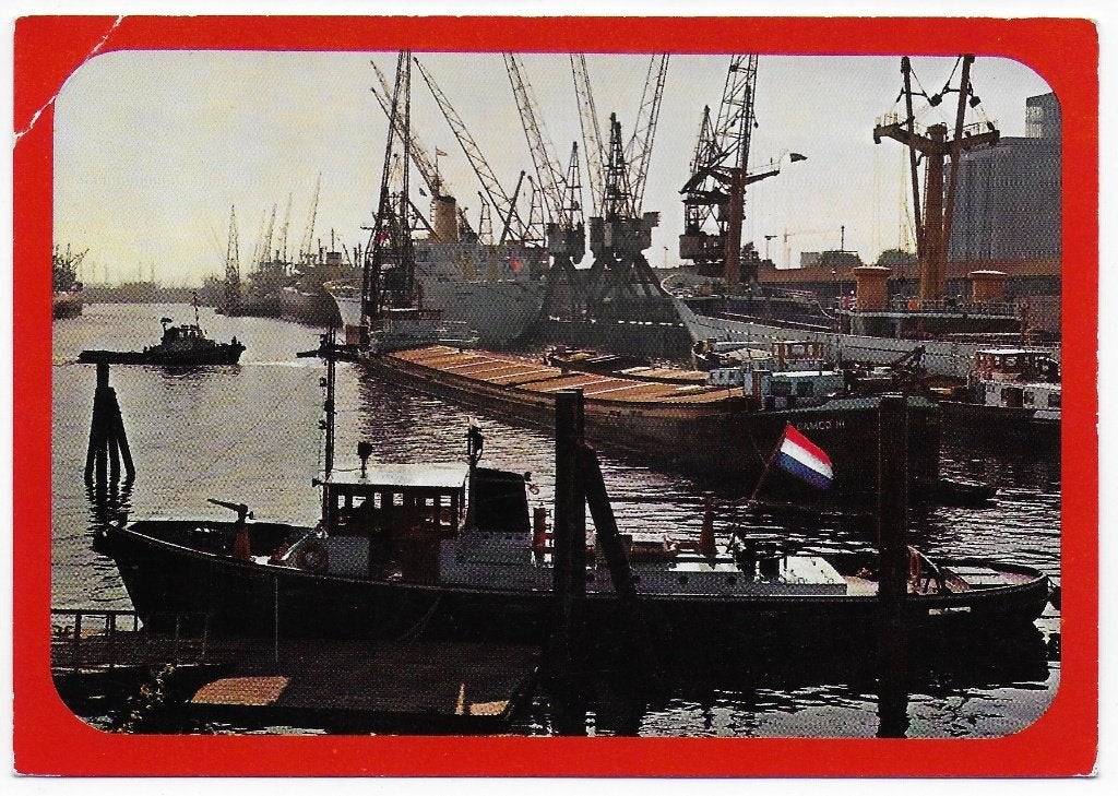 Rotterdam Havengezicht Ongelopen Ansichtkaart ( C22 ), Ophalen of Verzenden, 1980 tot heden, Ongelopen, Zuid-Holland