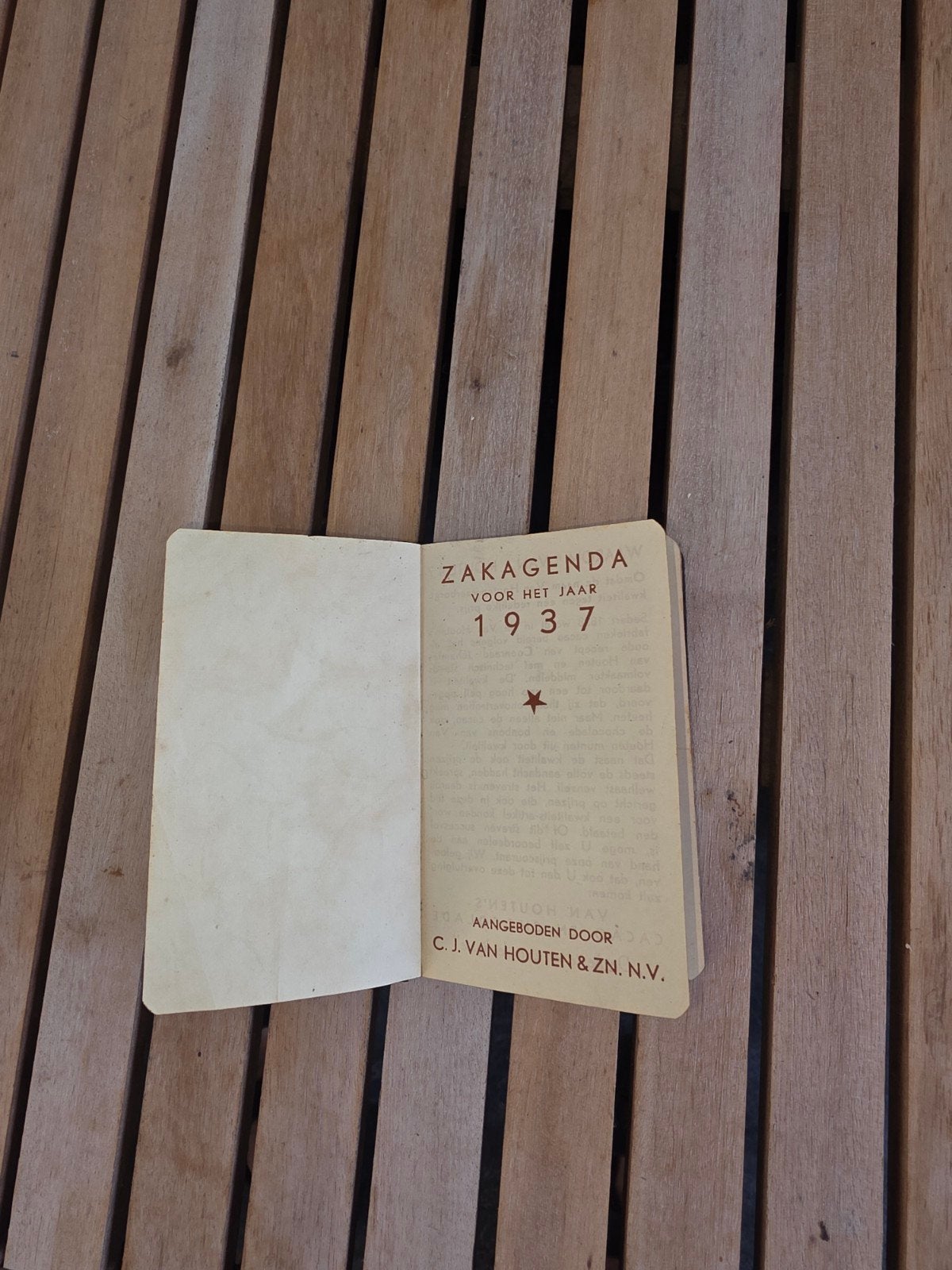 Agenda, Ophalen of Verzenden
