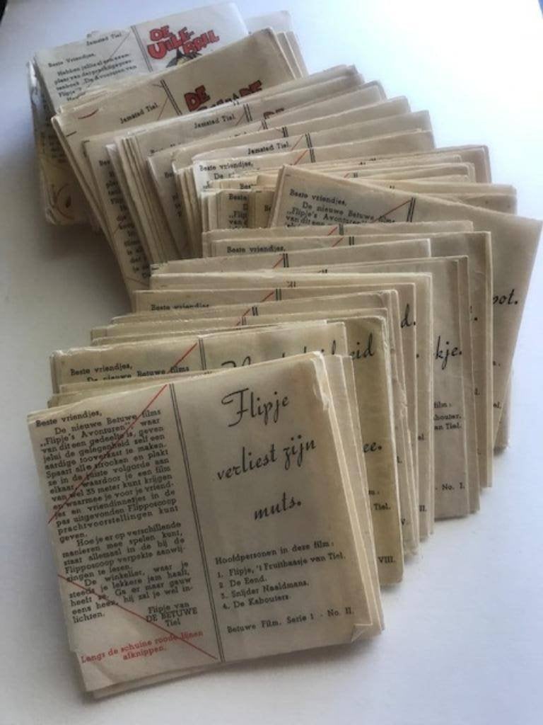 Te koop: filmstroken van Flipje Tiel ongeknipt., Ophalen of Verzenden, Zo goed als nieuw, Overige typen