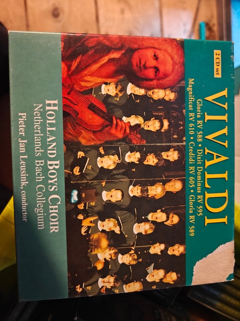 2CD Gloria RV 588, Dixit Dominus RV 595, Magnific, Ophalen of Verzenden, Classicisme, Gebruikt, Vocaal