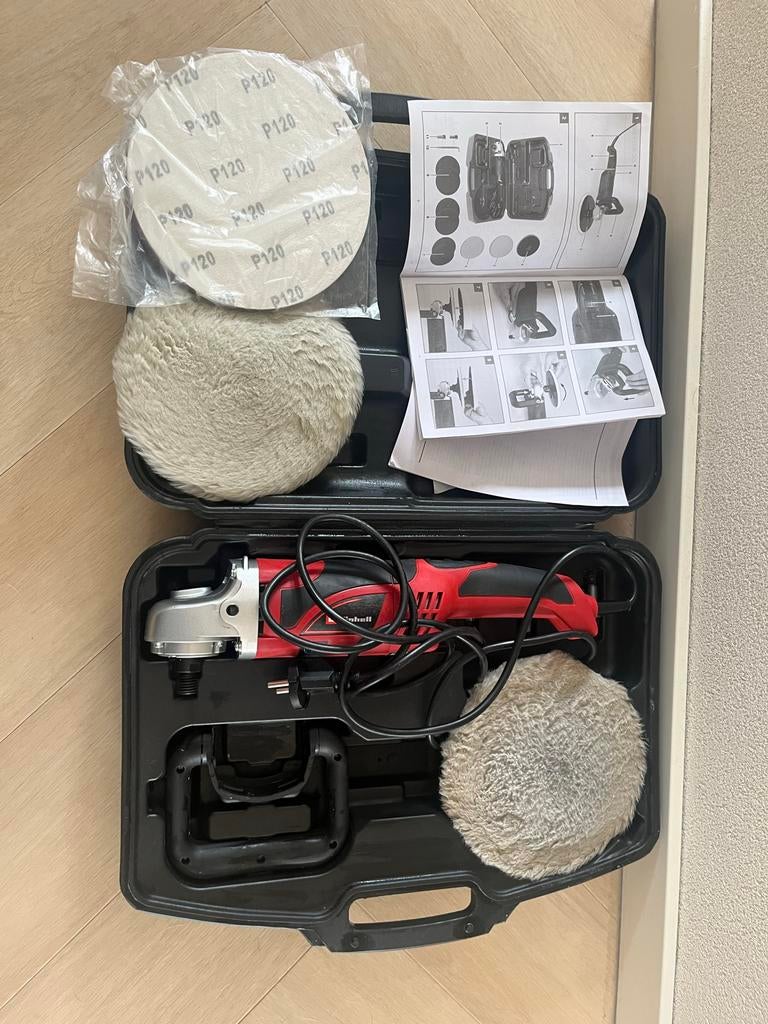 Einhell CC-PO 1100/1E Polijst- en slijpmachine, Ophalen of Verzenden, Gebruikt, 1000 watt of meer, Overige typen