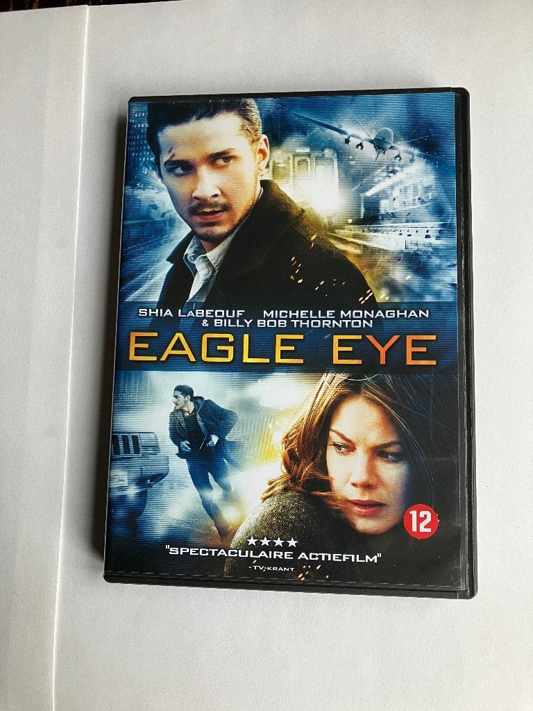 eagle eye dvd, Alle leeftijden, Ophalen of Verzenden, Zo goed als nieuw