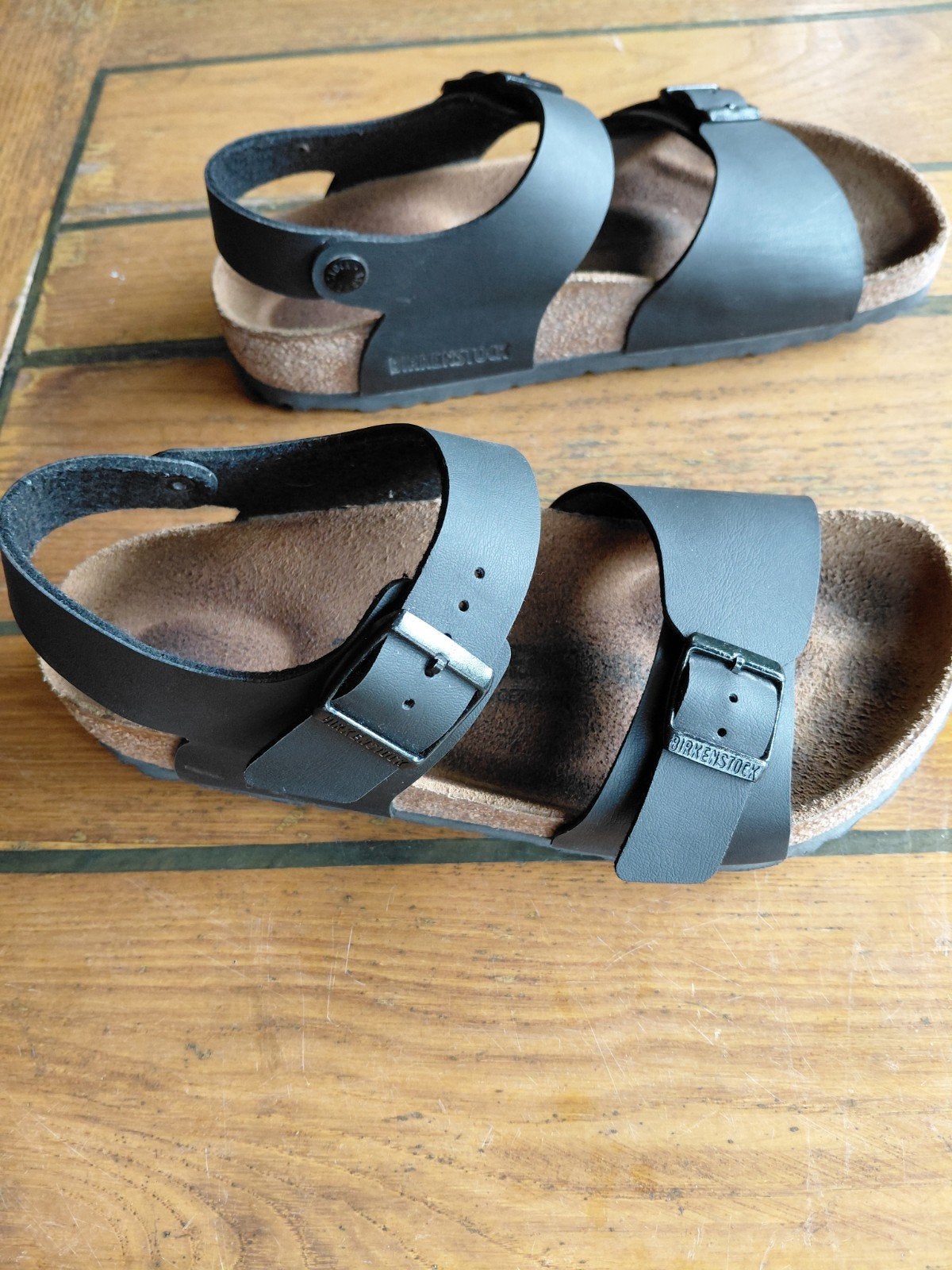 Jongenssandalen of dames Birkenstock 37 Assen of Mid-Fryslân, Ophalen of Verzenden, Zo goed als nieuw, Jongetje of Meisje, Schoentjes