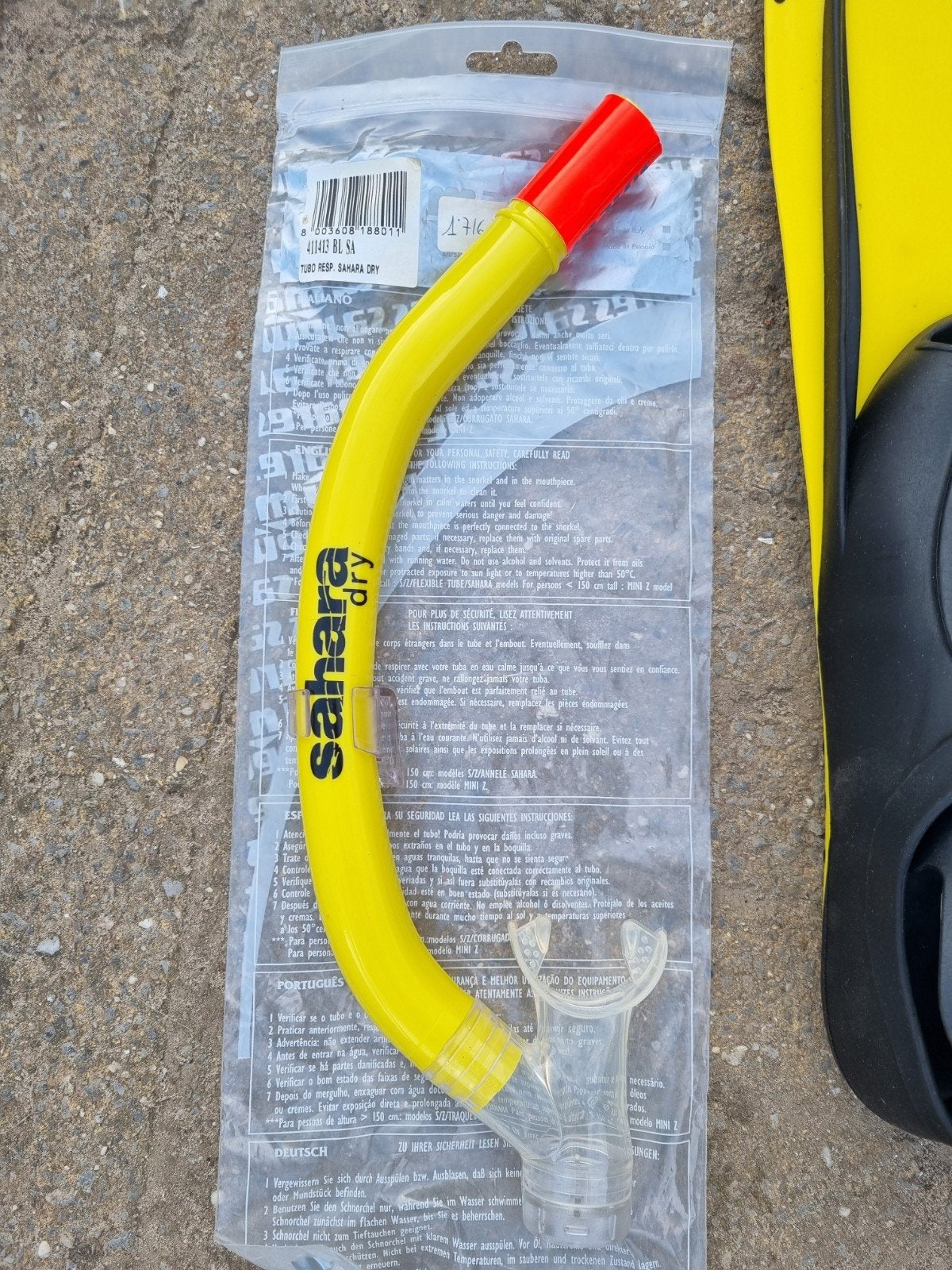 flippers en snorkel, Ophalen of Verzenden, Nieuw, Snorkelset