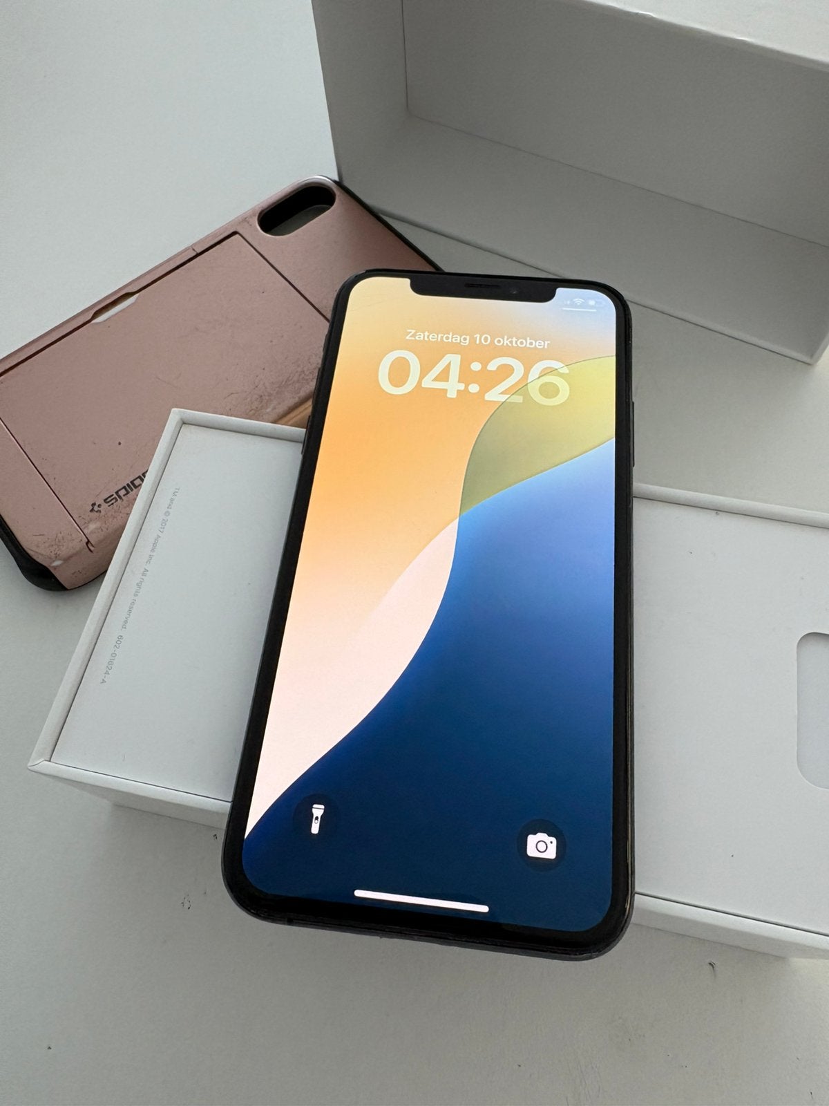iPhone XS zwart zo goed als nieuwe en accu 100%, Telecommunicatie, Zwart, Zo goed als nieuw, 64 GB, Zonder simlock