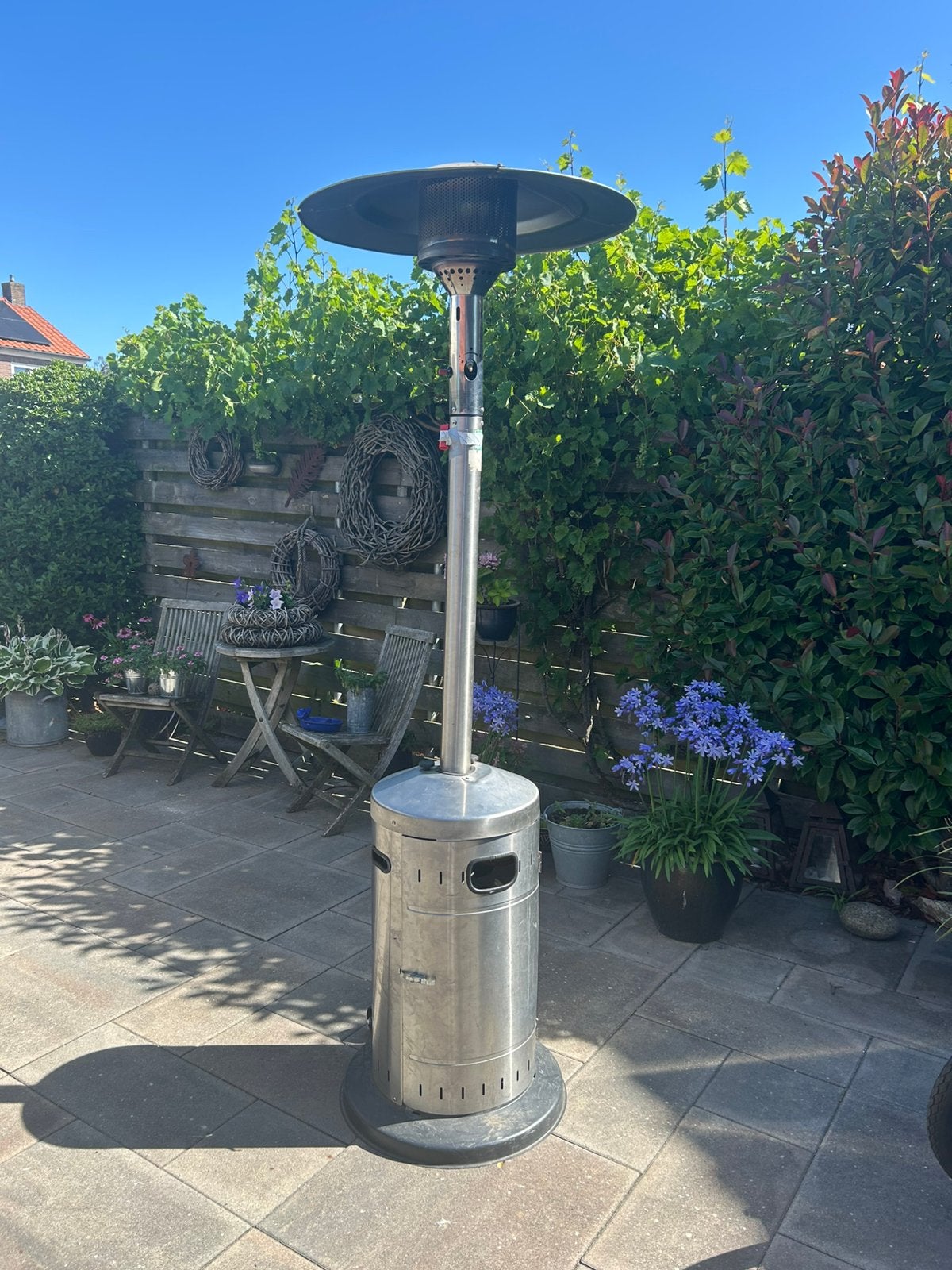 Terrasverwarmer terraskachel heater buitenkachel terrasheate, Ophalen, Gebruikt, Gas, Vloer
