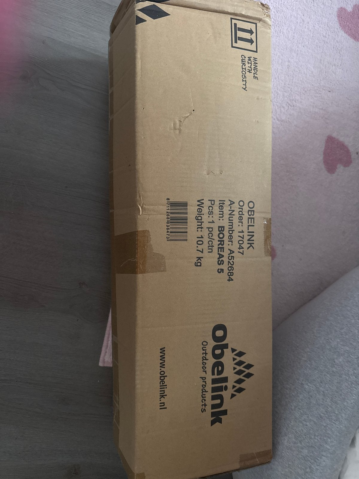 Nieuwe Obelink Boreas 5 koepeltent - Nooit gebruikt!, Ophalen, Nieuw, Tot en met 5