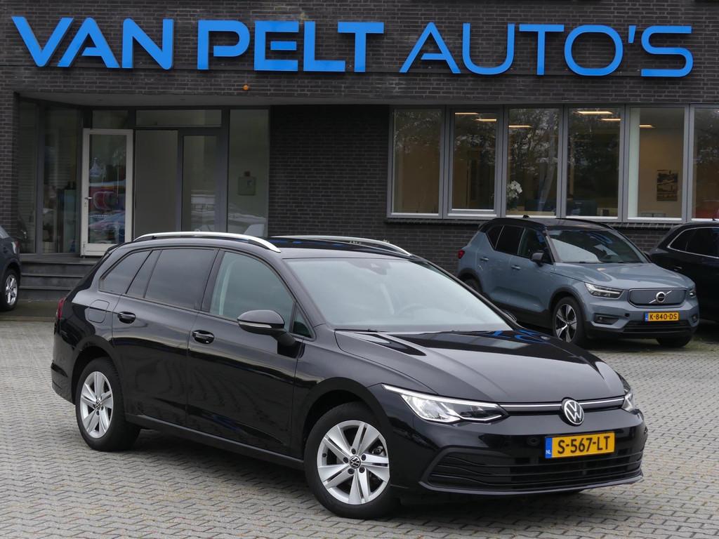 Volkswagen Golf Variant 1.0 eTSI DSG Life, Stof, Gebruikt, Euro 6, Zwart