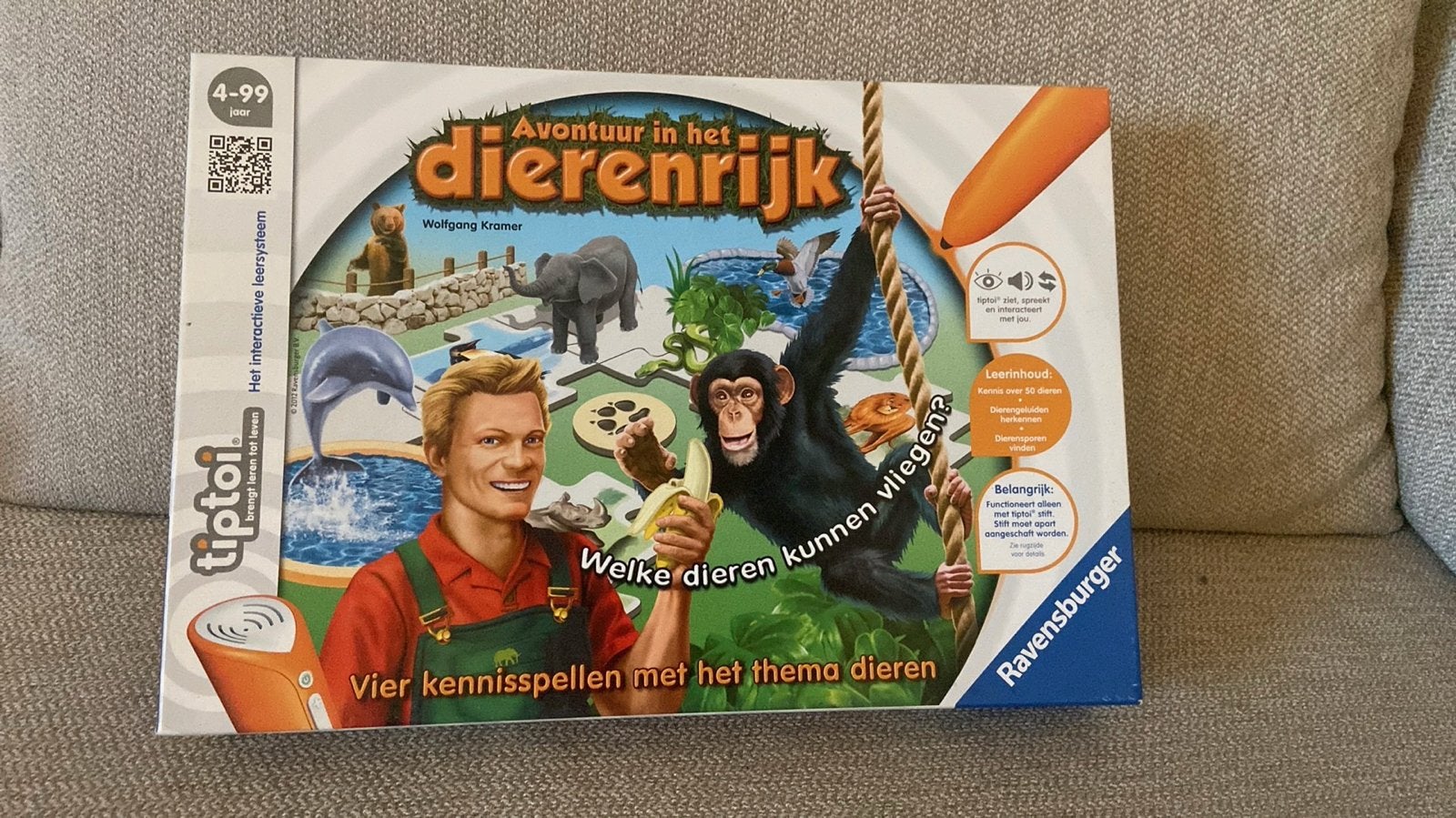 Tiptoi Avontuur in het Dierenrijk - Educatief spel, Ophalen of Verzenden, Zo goed als nieuw, Ontdekken