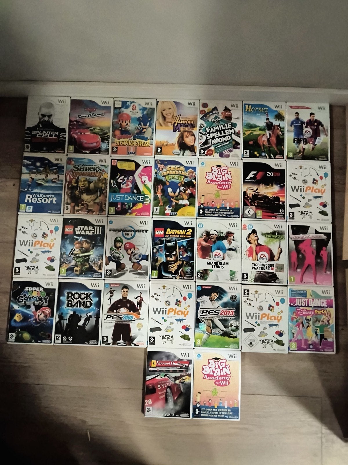 Diverse Nintendo Wii games, Ophalen of Verzenden, Zo goed als nieuw, Sport, 3 spelers of meer