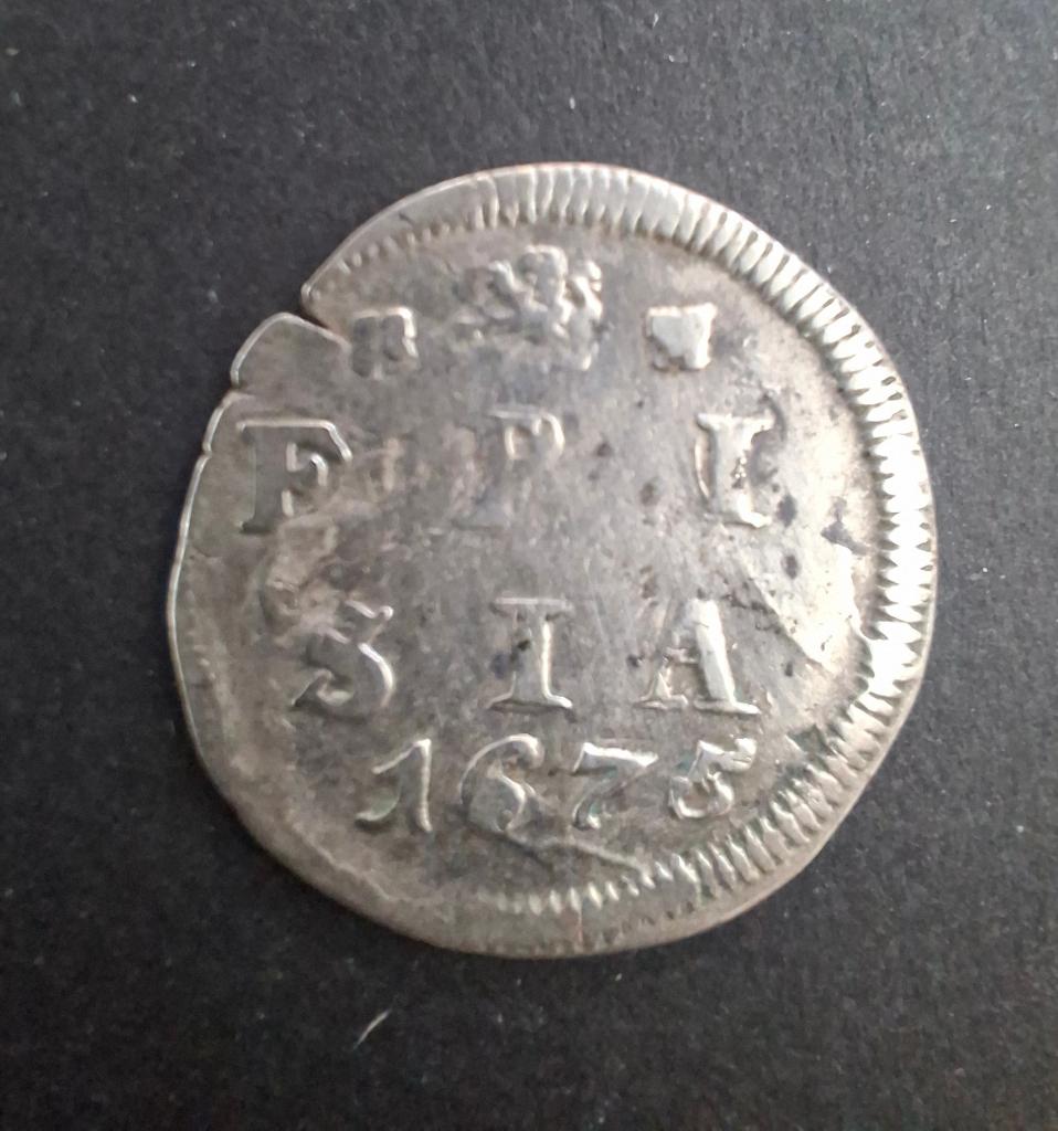 Dubbele stuiver Friesland 1675, Vóór koninkrijk, Verzenden, Zilver, Overige waardes