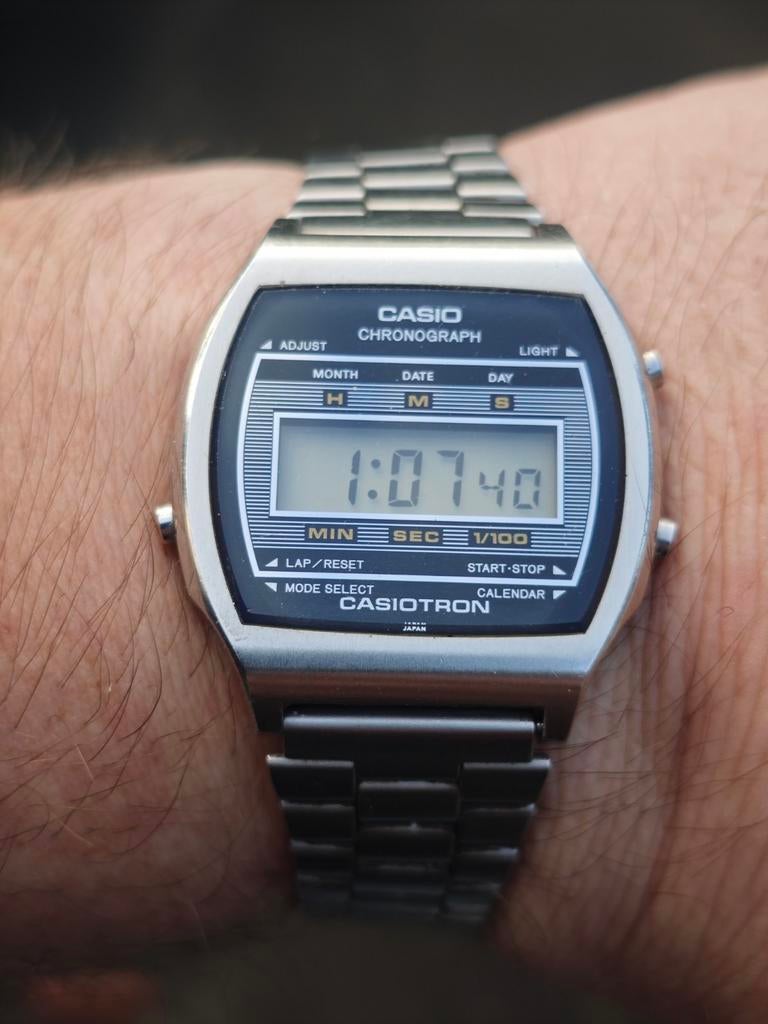 Casio horloge vintage Casiotron, Ophalen of Verzenden