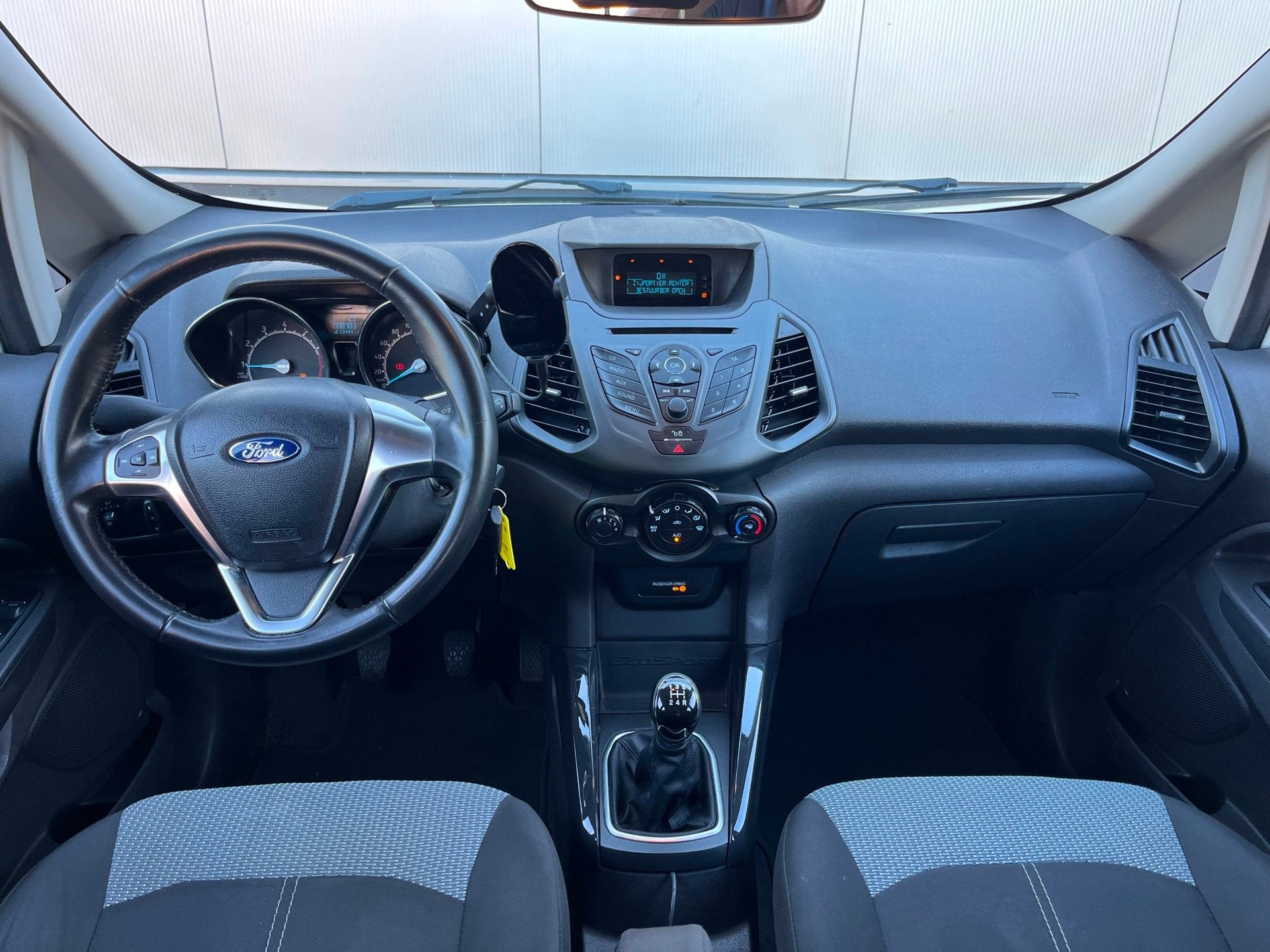 Ford EcoSport 1.0 125pk EcoBoost Trend / Cruise control/ Air, Voorwielaandrijving, Gebruikt, Ecosport, Wit