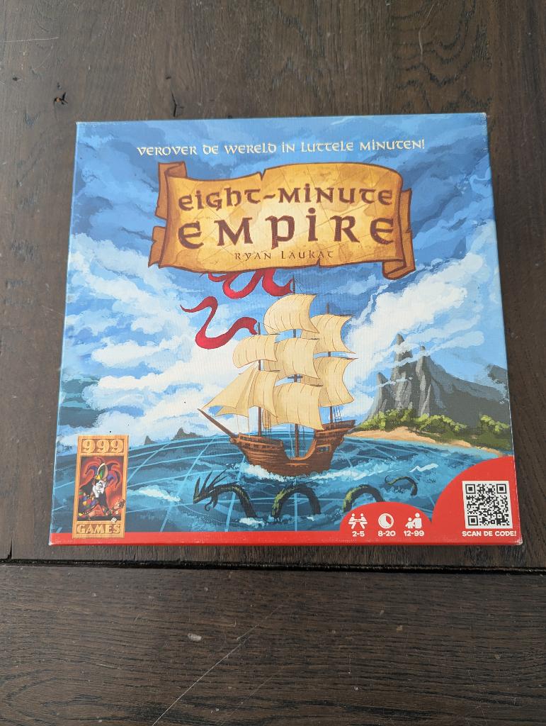 Eight-minute empire, Vijf spelers of meer, Ophalen of Verzenden, Zo goed als nieuw, 999 games.