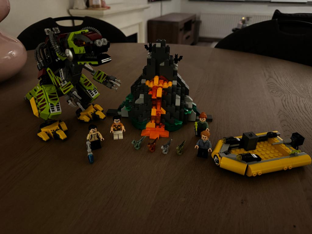LEGO Jurassic World 75938 T-Rex vs Dino-Mech, Ophalen, Gebruikt, Jurassic World, Lego