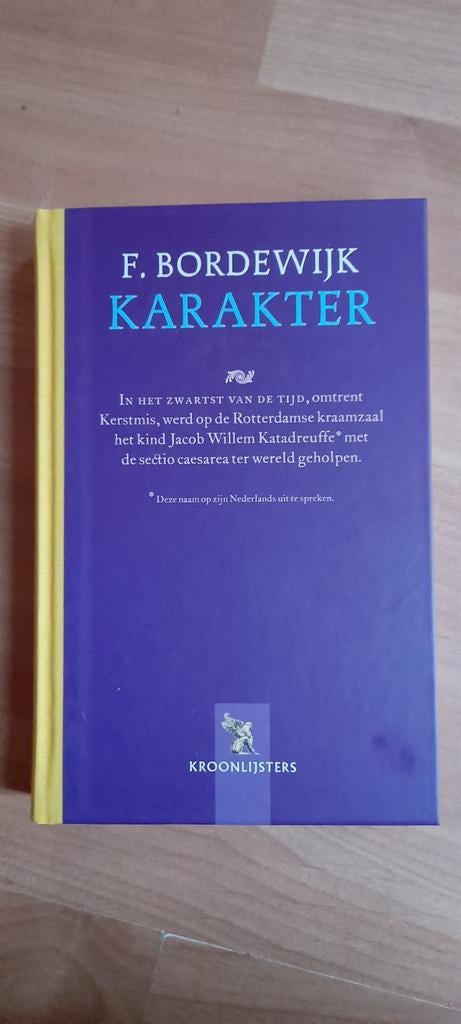 F. Bordewijk - KARAKTER, Boeken, Ophalen of Verzenden, Nieuw, F. Bordewijk, Nederland