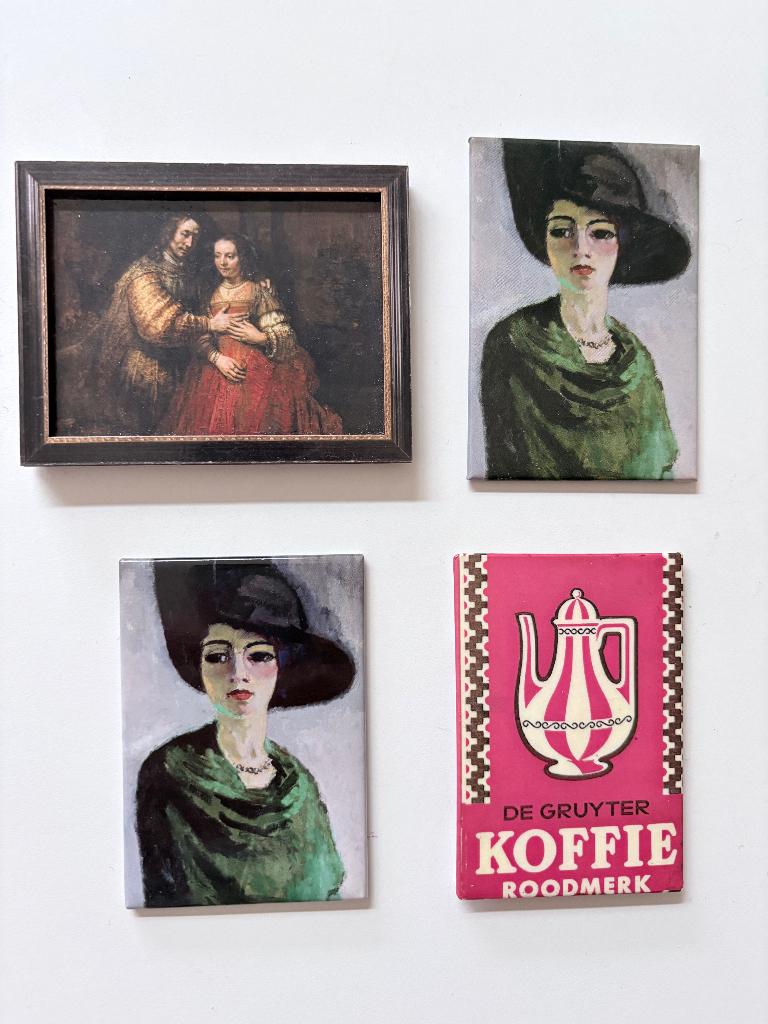 MAGNETEN MET KUNST EROP OA: JOODS BRUIDJE, Ophalen of Verzenden