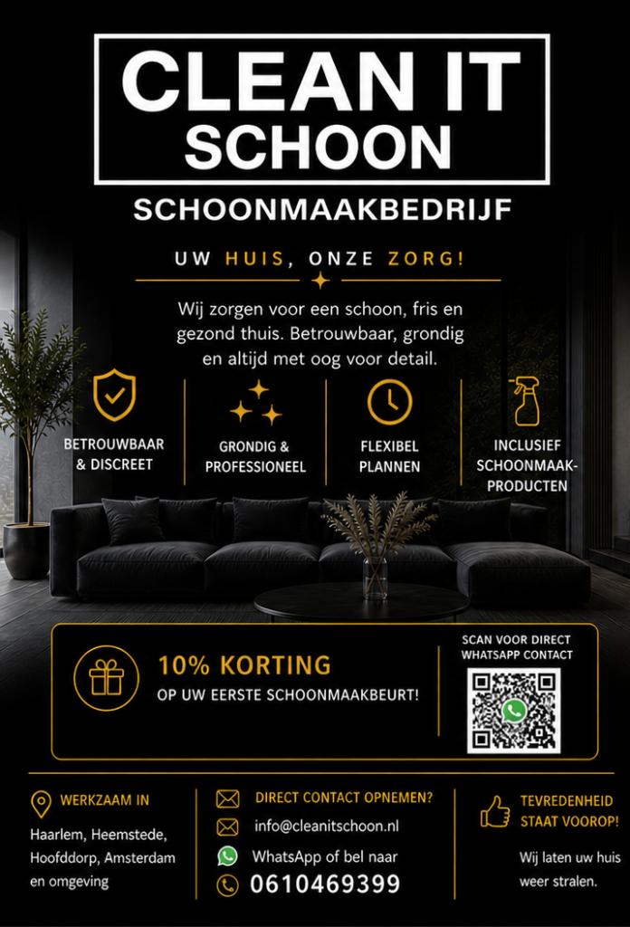 Thuis schoonmaak, Vacatures, Vacatures | Schoonmaak en Facilitaire diensten, Overige niveaus, Vanaf 10 jaar, Overige vormen