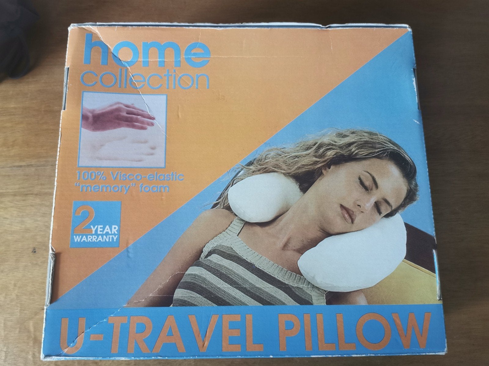 Nieuw in doos: U-vormig reiskussen / travel pillow, Eenpersoons, Wit, Nieuw, Ophalen of Verzenden