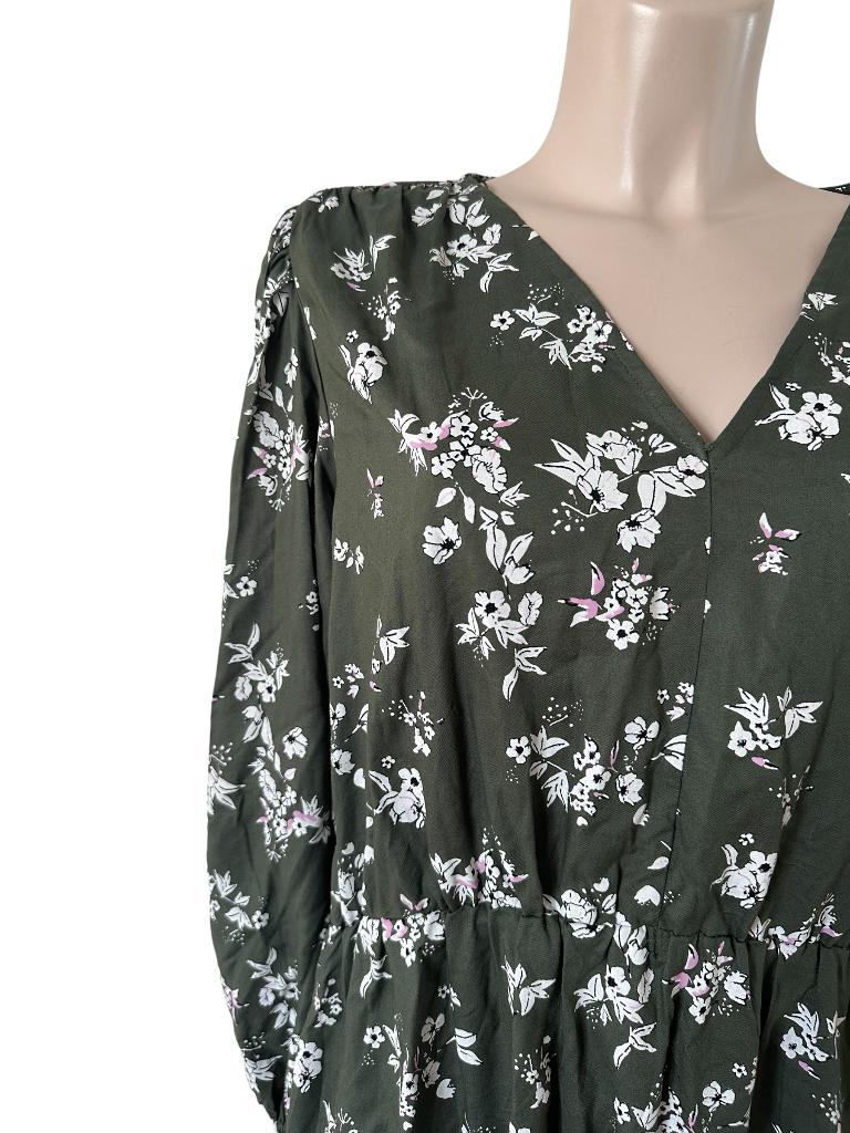 Miljuscha jurk XL, Maat 46/48 (XL) of groter, Ophalen of Verzenden, Zo goed als nieuw, Onder de knie