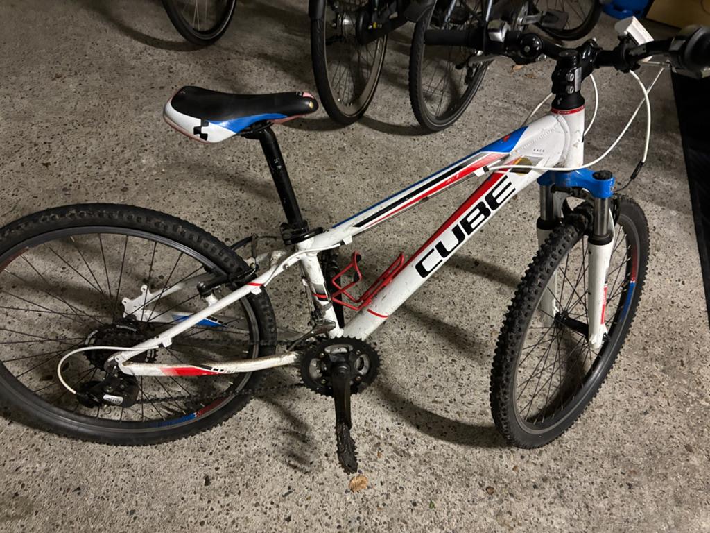 Cube Team 24 inch mountainbike, Fietsen en Brommers, Fietsen | Mountainbikes en ATB, Minder dan 45 cm, Ophalen, Zo goed als nieuw