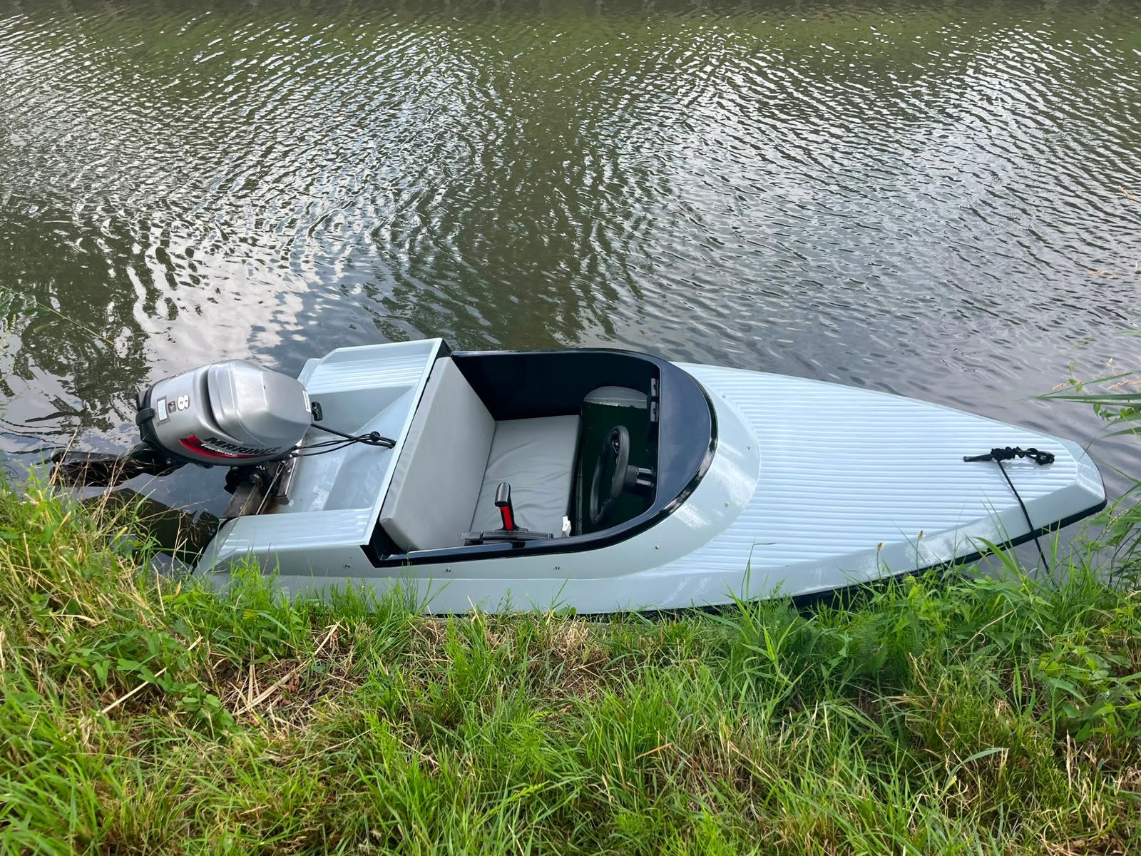 Seafire boot + motor 8pk met trailer en afdekzeil., Watersport en Boten, Speedboten, Ophalen, Gebruikt, Buitenboordmotor