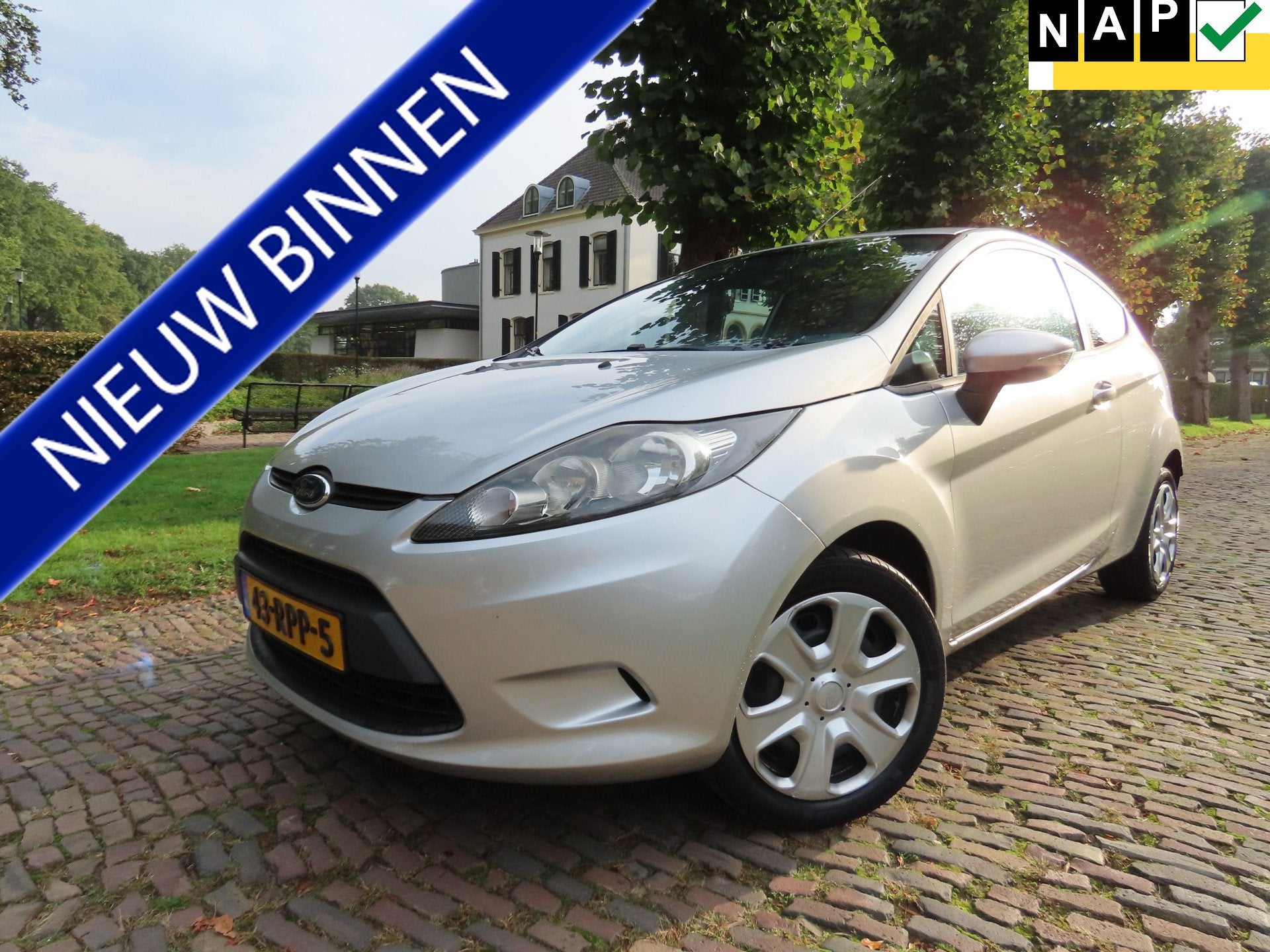 Ford Fiesta 1.25 Limited Airco Stuurbekrachtiging (bj 2011), Voorwielaandrijving, Euro 5, Gebruikt, 4 cilinders