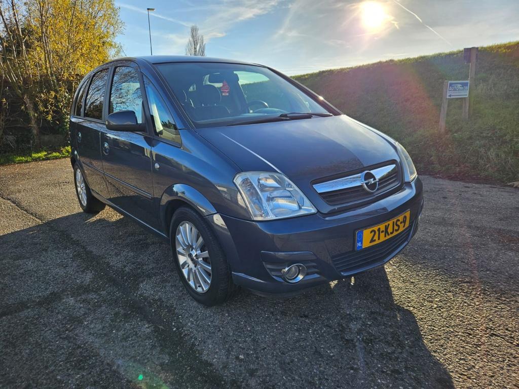 Opel Meriva 1.4-16V Essentia,Airco,Nieuwe ApkNetjes Onderhou, Auto's, Voorwielaandrijving, Stof, Zwart, 4 cilinders