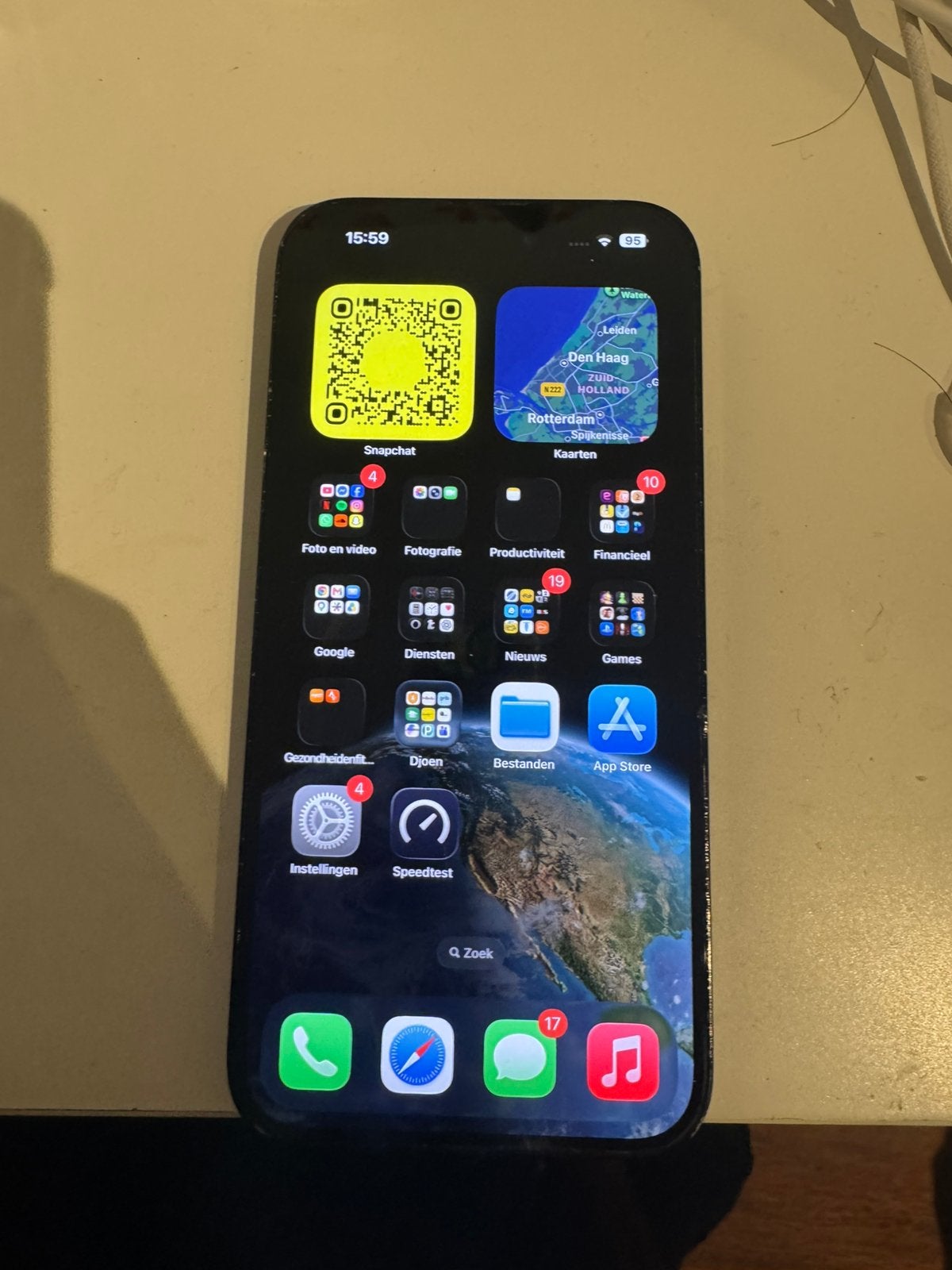 Iphone 14 pro max, Telecommunicatie, Mobiele telefoons | Apple iPhone, Ophalen, 128 GB, Paars, Zo goed als nieuw