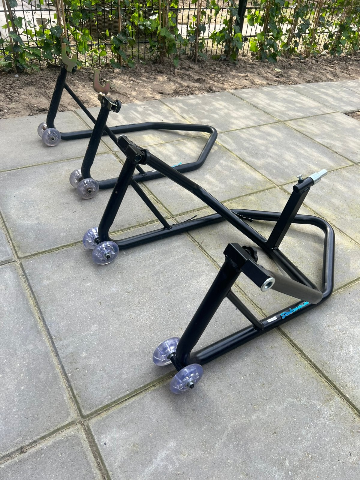 Datona paddockstand, Motoren, Ophalen, Zo goed als nieuw