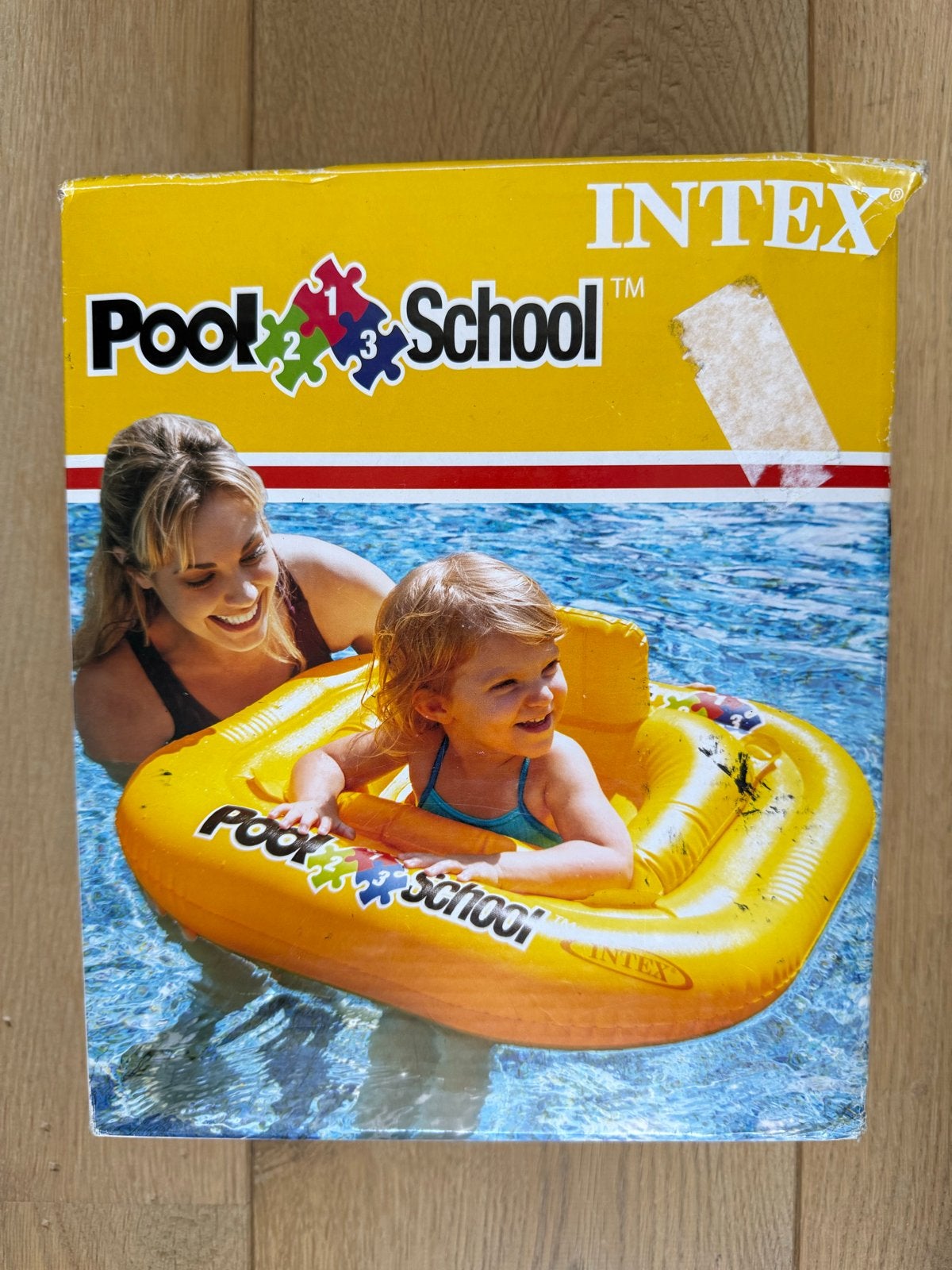 Intex zwemband Pool School voor 1-2 jaar, Kinderen en Baby's, Speelgoed | Babyspeelgoed, Ophalen of Verzenden, Zo goed als nieuw