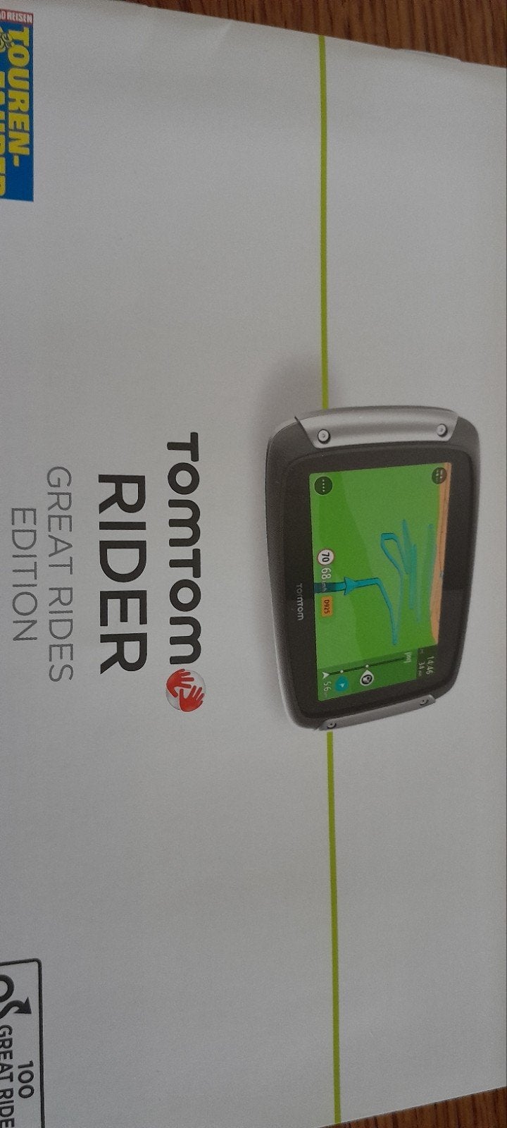 TomTom Rider Great Rides Edition - Motorfiets Navigatie, Motoren, Accessoires | Navigatiesystemen, Ophalen of Verzenden, Gebruikt