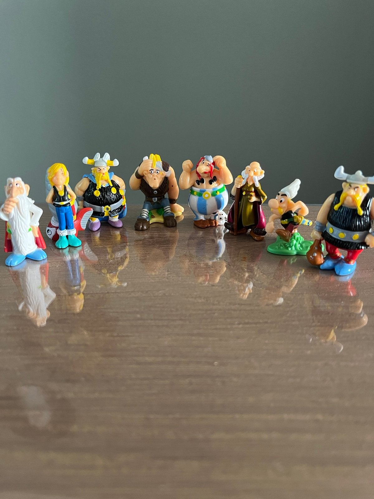 Leuke set Asterix en Obelix poppetjes, Ophalen of Verzenden, Overige figuren, Zo goed als nieuw, Beeldje of Figuurtje