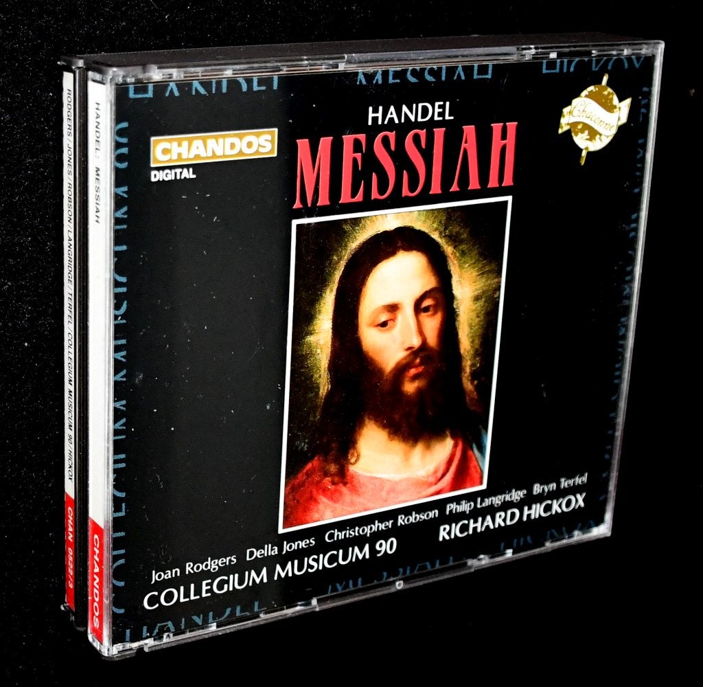 Handel - Messiah - Collegium Musicum 90 - Richard Hickox - J, Ophalen of Verzenden, Classicisme, Zo goed als nieuw, Overige typen