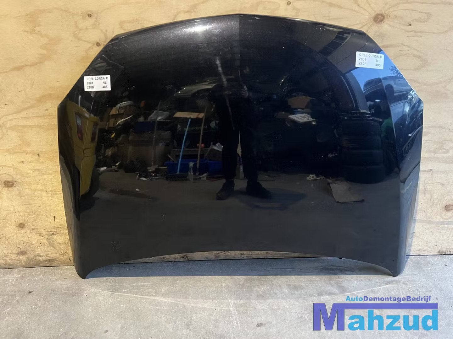 OPEL CORSA C Zwart Z20R motorkap 2000-2005, Gebruikt, Opel Automobile GmbH, Ophalen of Verzenden, Kontakt@opel-infoservice.de