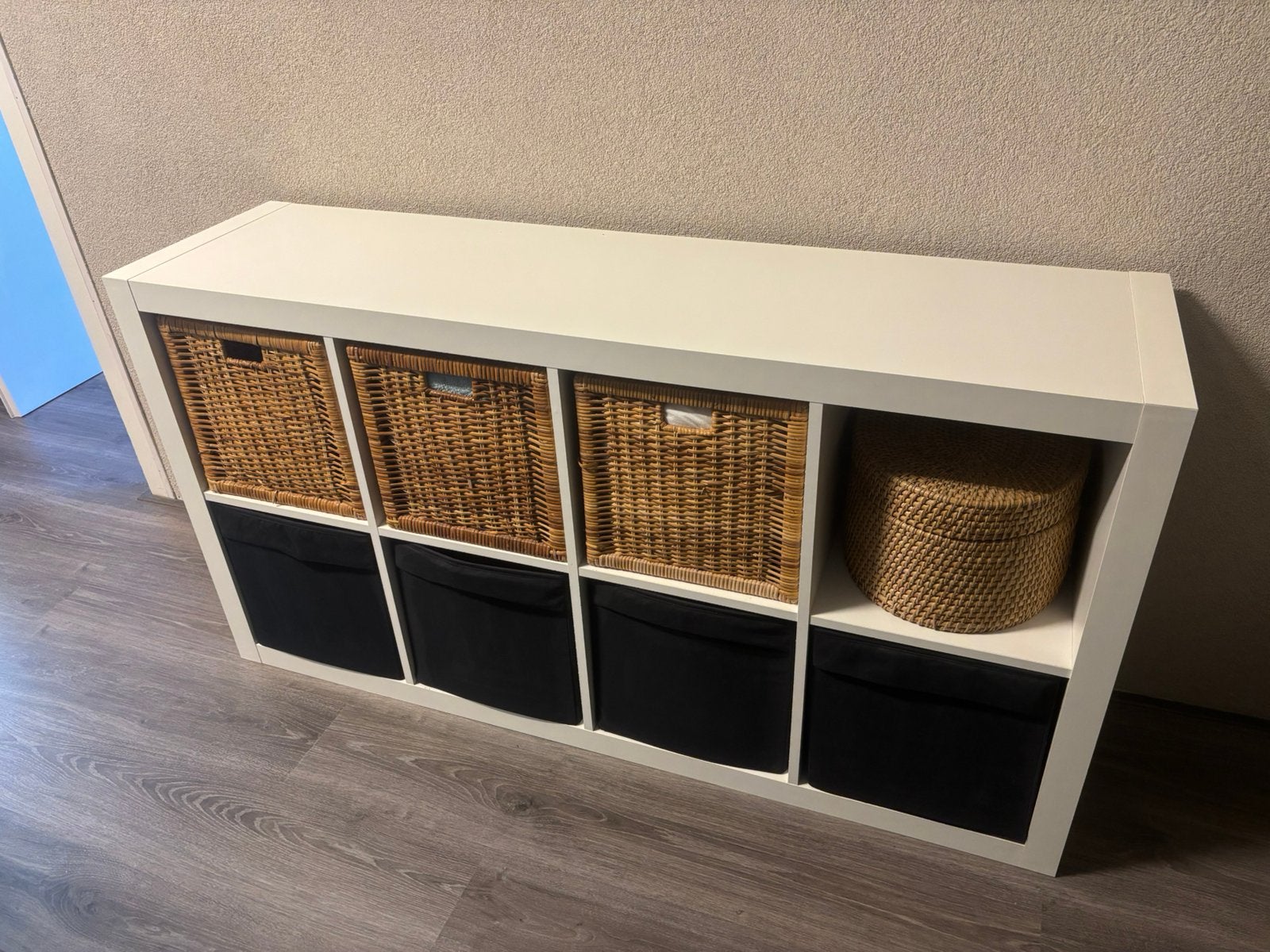 Ikea Drona Bak zwart 3 x voor kallax kast, Ophalen, Zo goed als nieuw