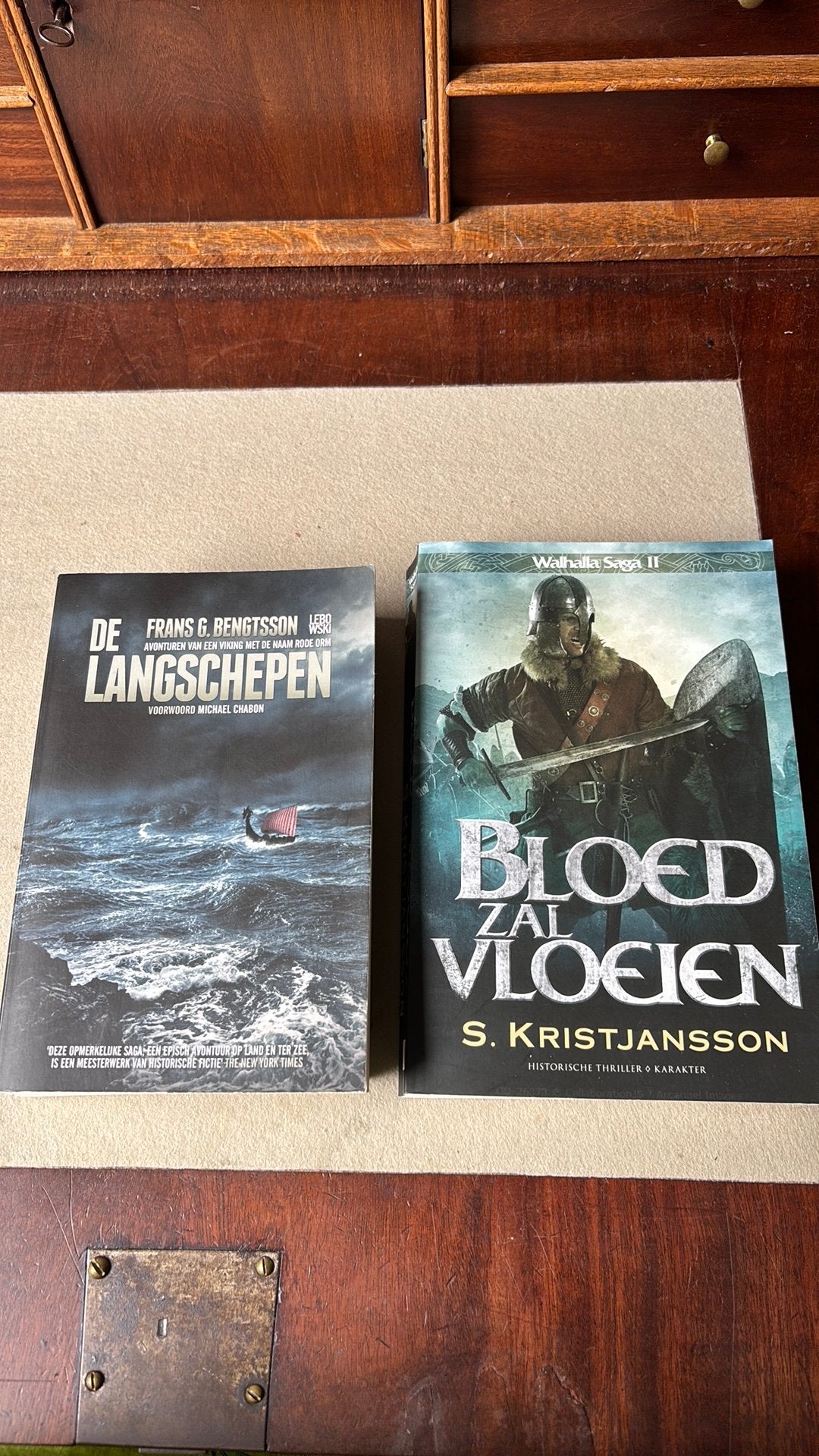 De Vikingen - De langschepen & Bloed zal vloeien, Ophalen of Verzenden, Gelezen, Frans Bengtsson