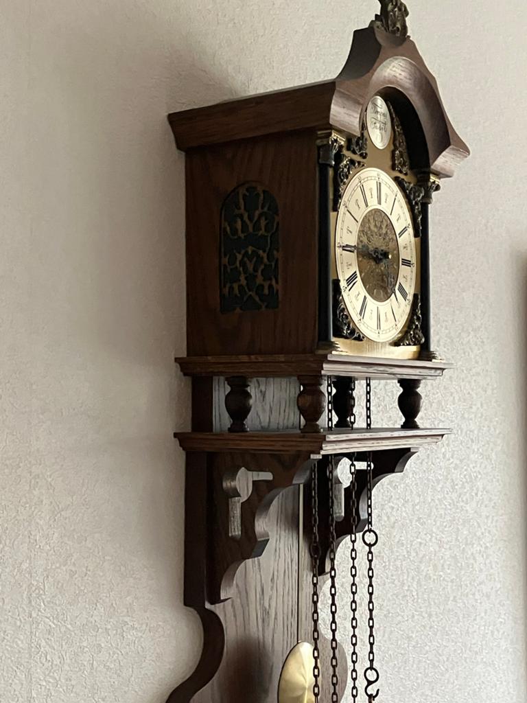 Wandklok, Ophalen, Zo goed als nieuw, Wandklok