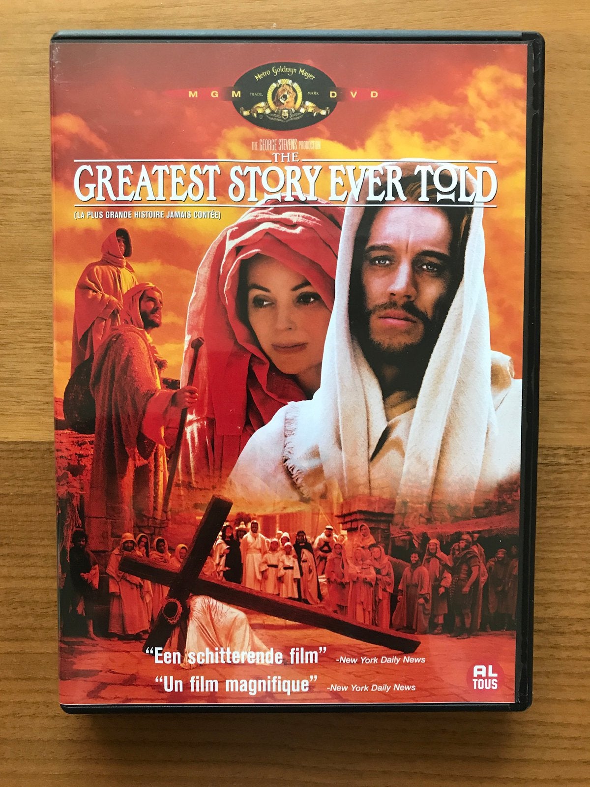 The Greatest Story Ever Told (DVD / Metro Goldwyn Mayer), 1960 tot 1980, Engels, Alle leeftijden, Nederlands