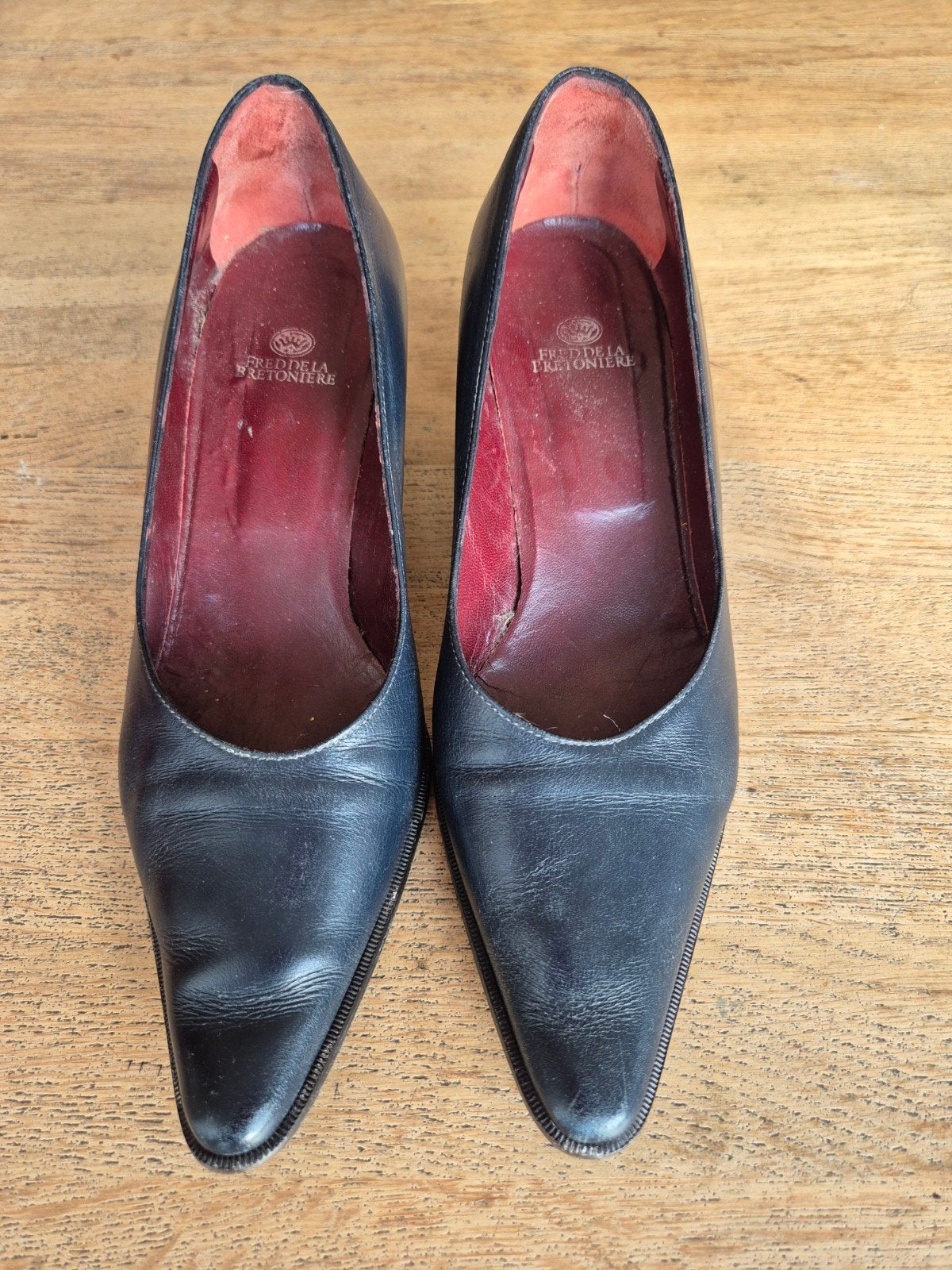 Pumps mt.37, Ophalen, Gedragen, Blauw
