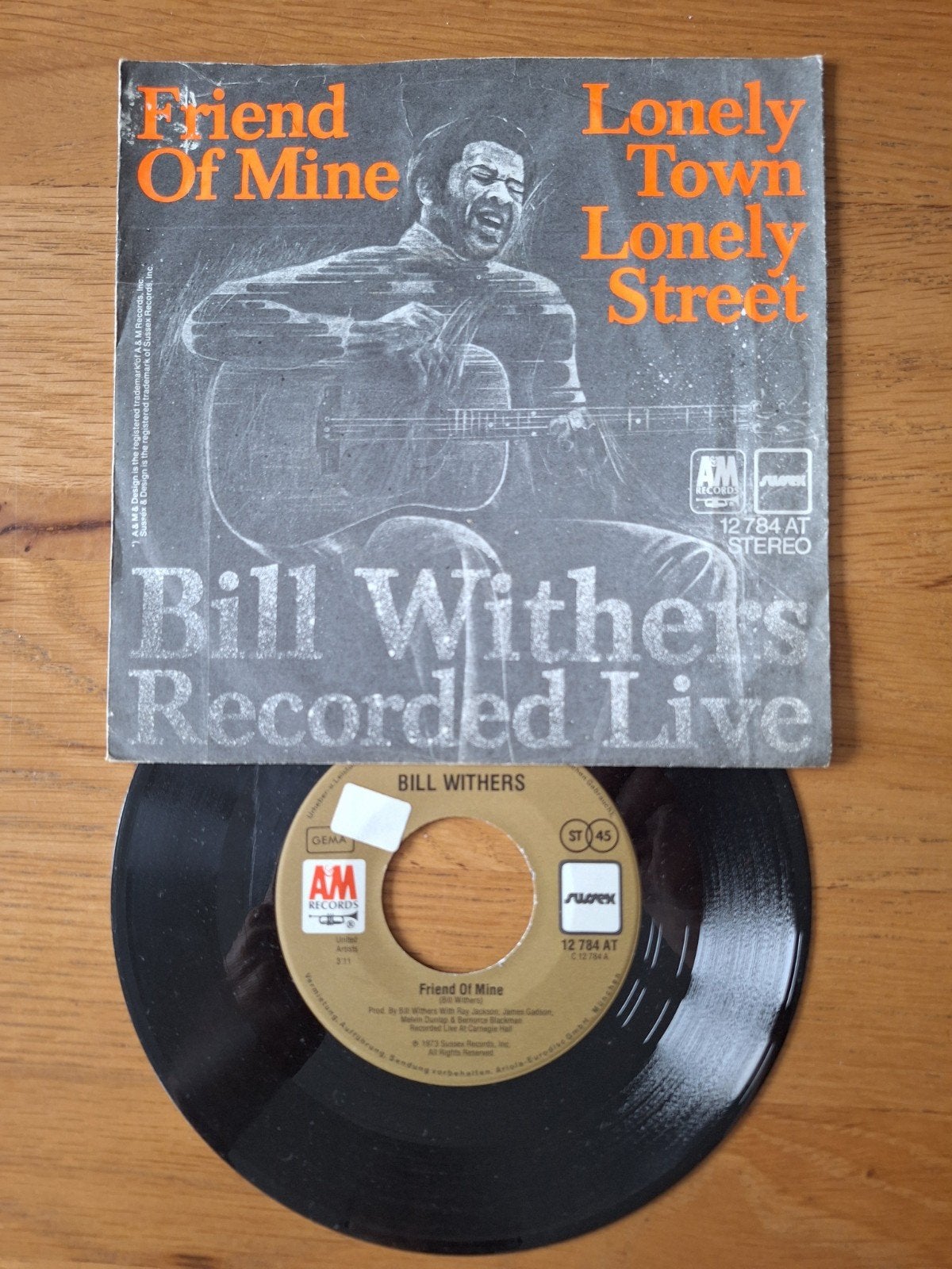 Bill Withers - Friend Of Mine / Lonely Town Lonely Street, Fotohoes, Ophalen of Verzenden, Gebruikt, R&B en Soul